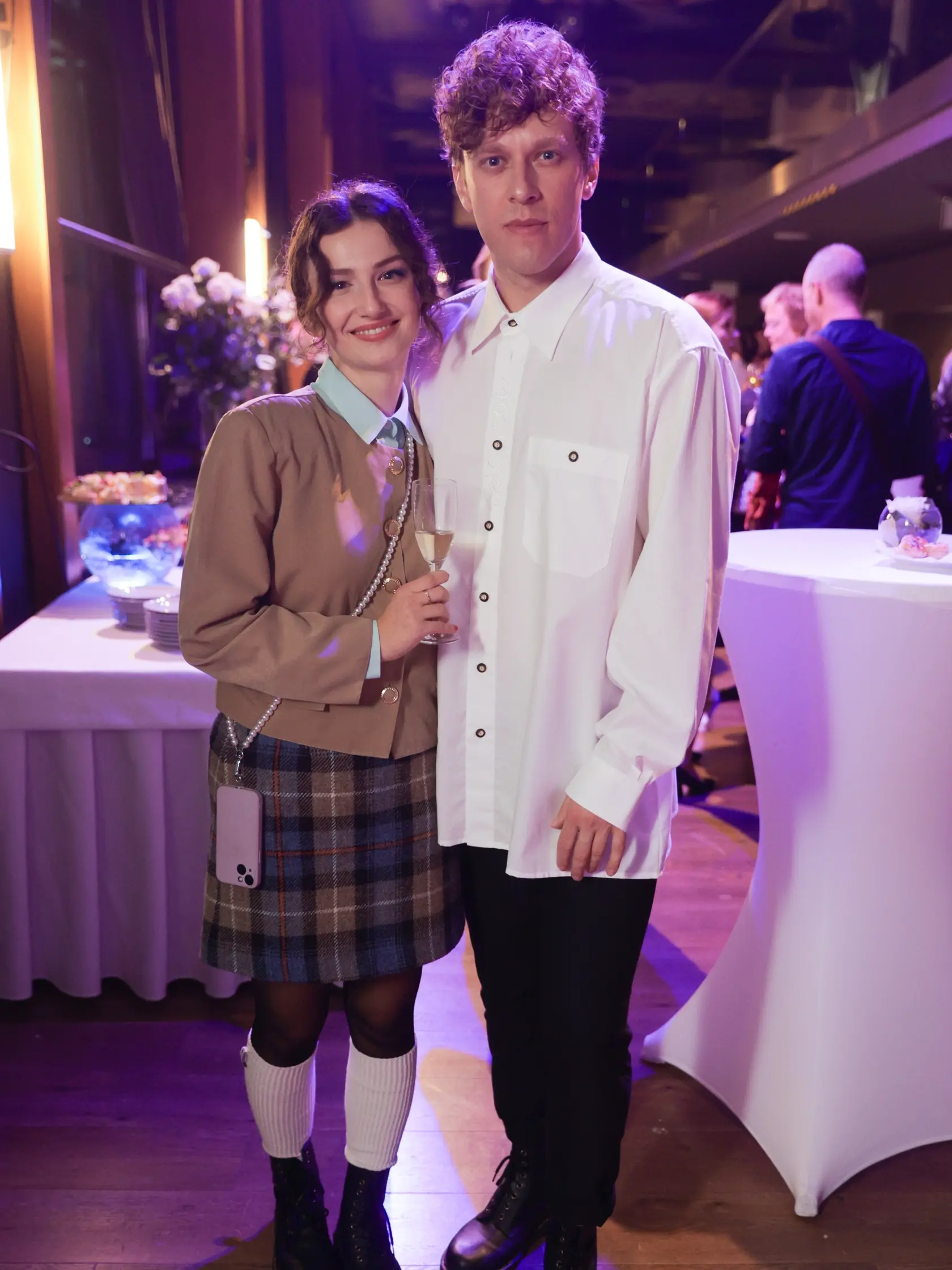 Petra Dubayová a Vladislav Plevčík na raute po premiére komédie Dáš to!