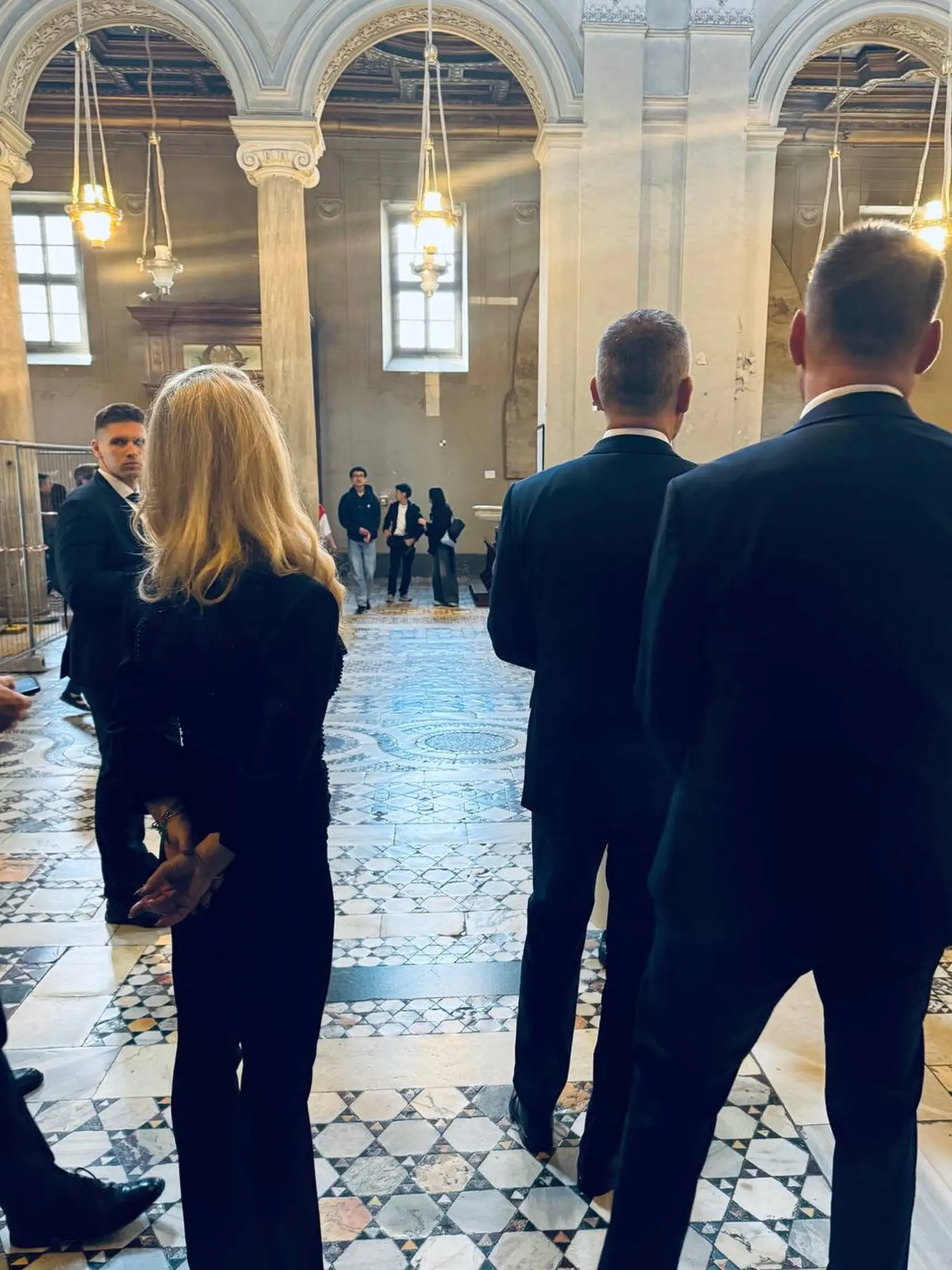 Na snímke z Ríma ministerka kultry Martina Šimkovičová (nom. SNS). 