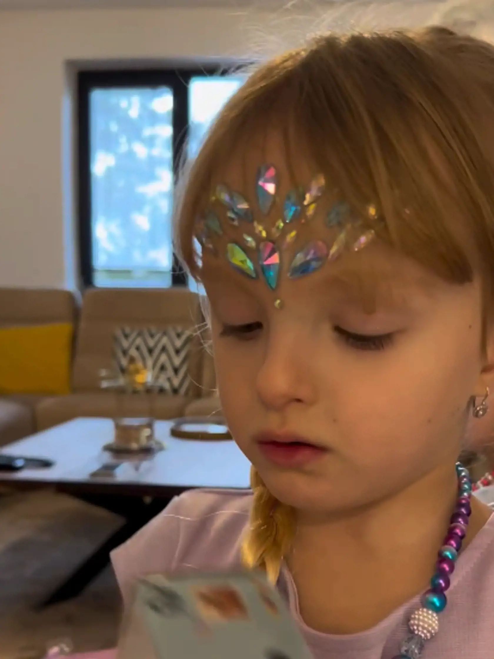 Danielina dcéra Linda mala narodeninovú oslavu v štýleĽadového kráľovstva.