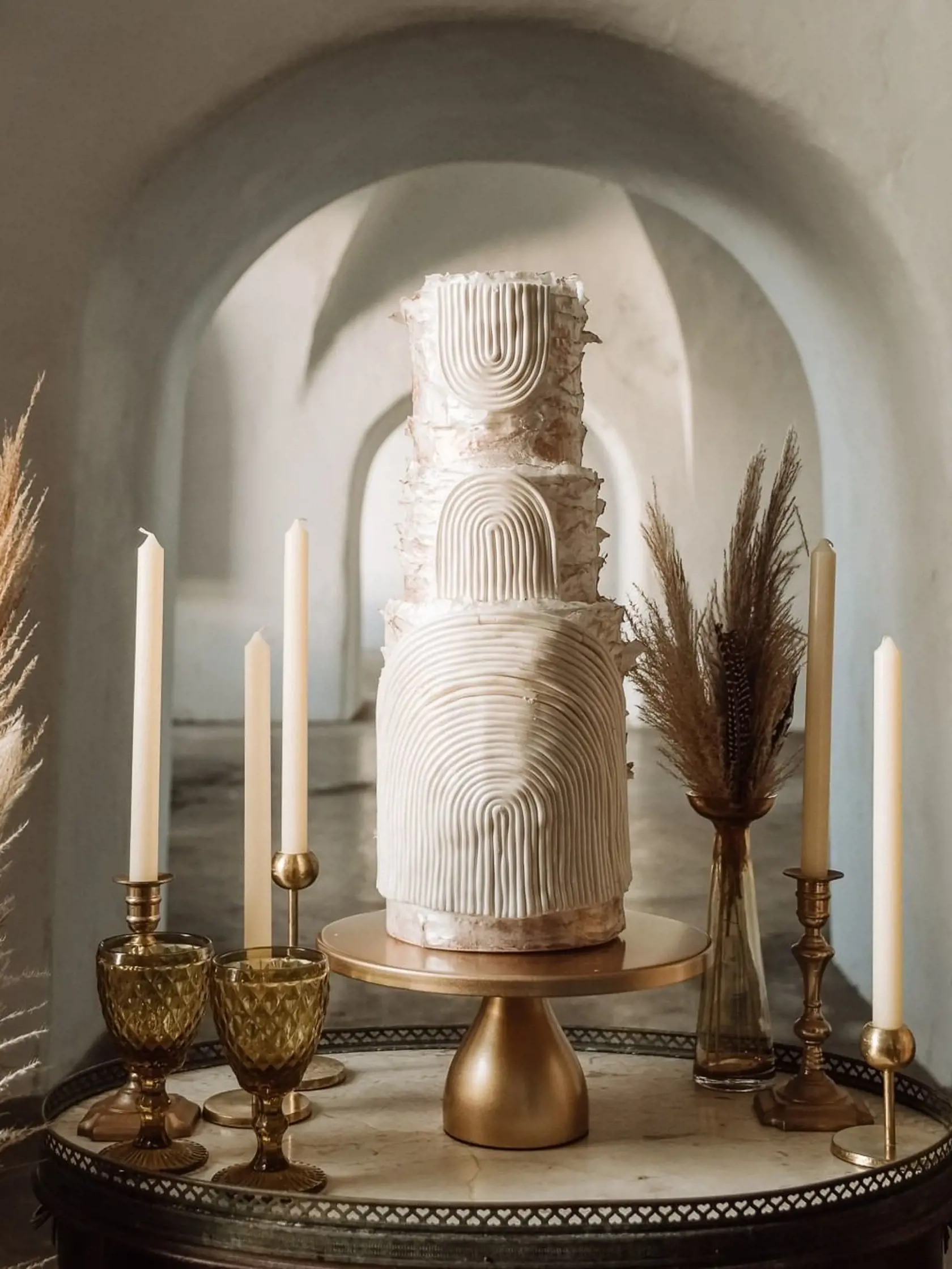 Vau! Torta v štýle BOHO a hodiny piplavej práce.