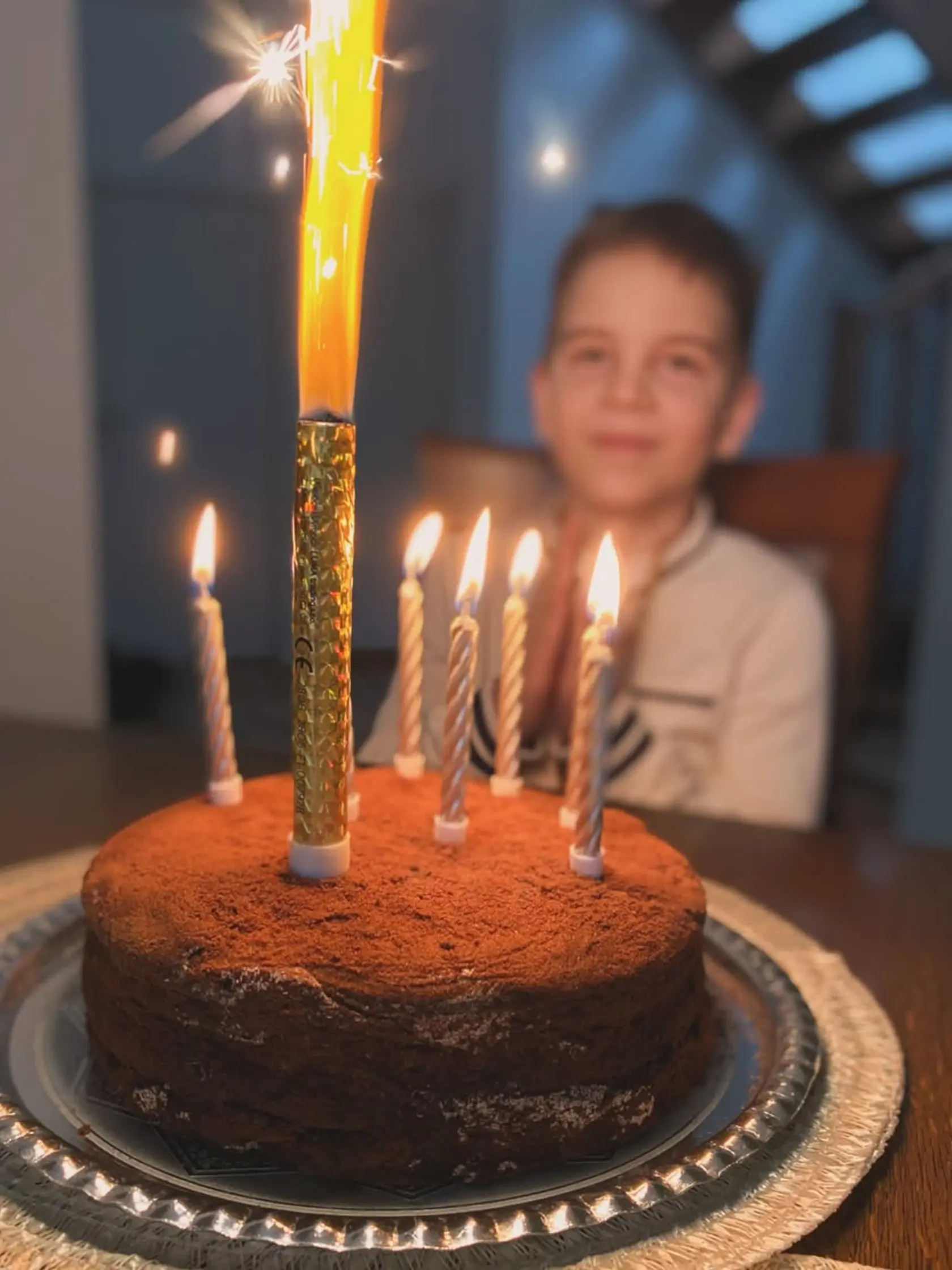 Jnauár 2025: Syn Barbory Balúchovej Alexander Ján, ktorého má s Borisom Kollárom, oslávil osem rokov.