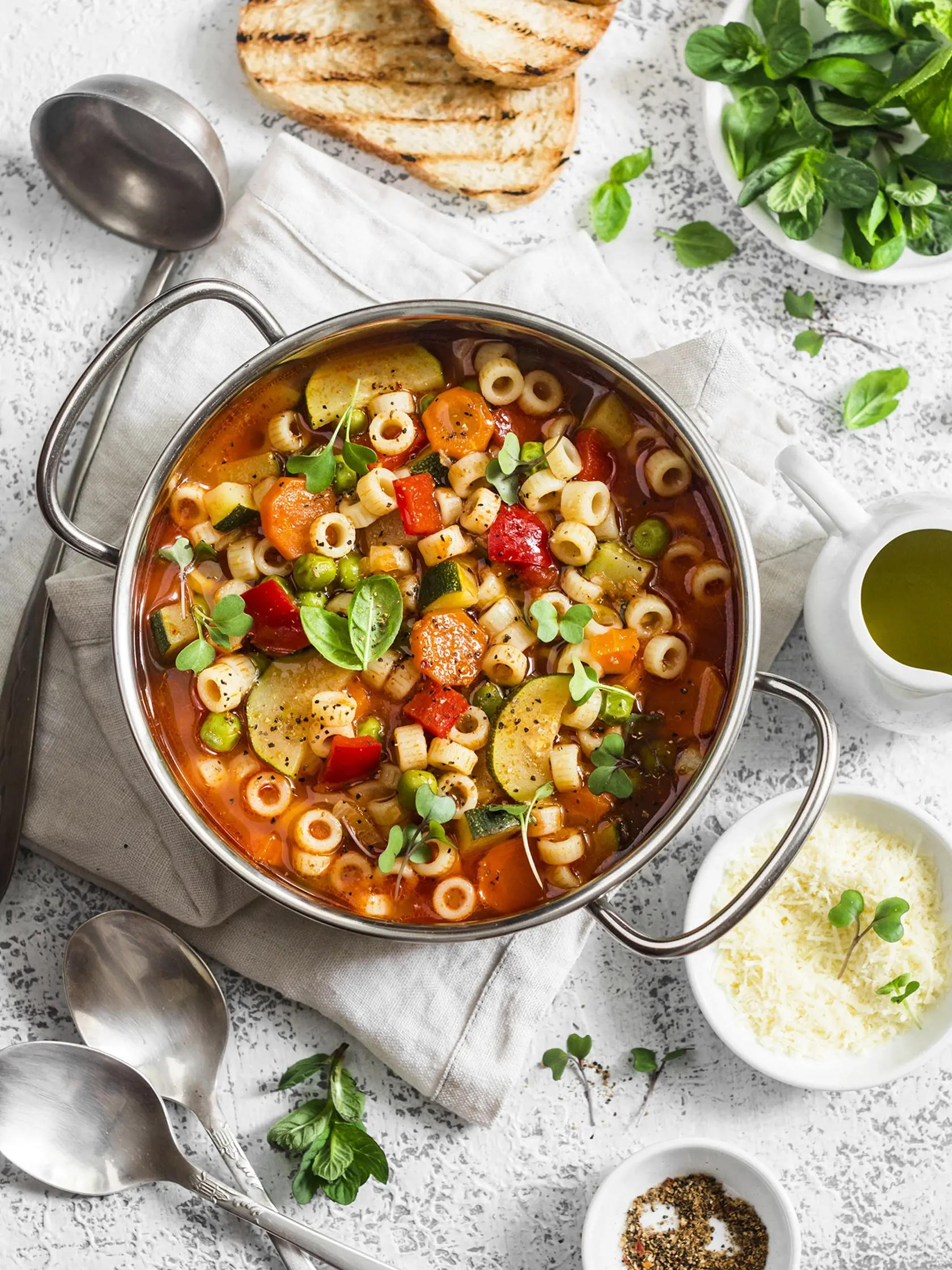 Zeleninové minestrone