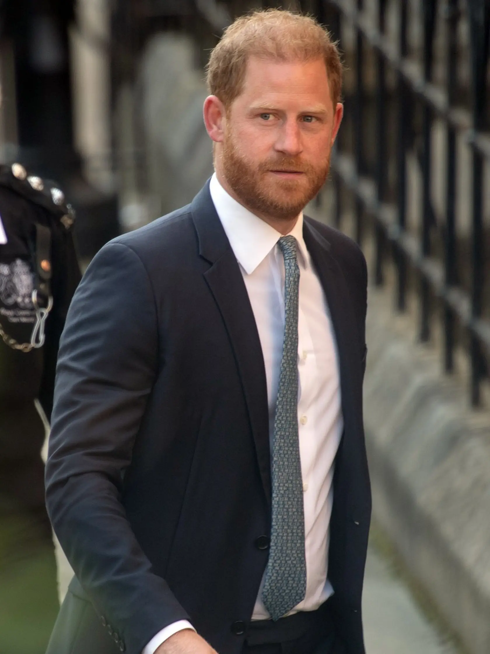 Princ Harry prichádza na Kráľovský súdny dvor v Londýne 8. apríla 2025.