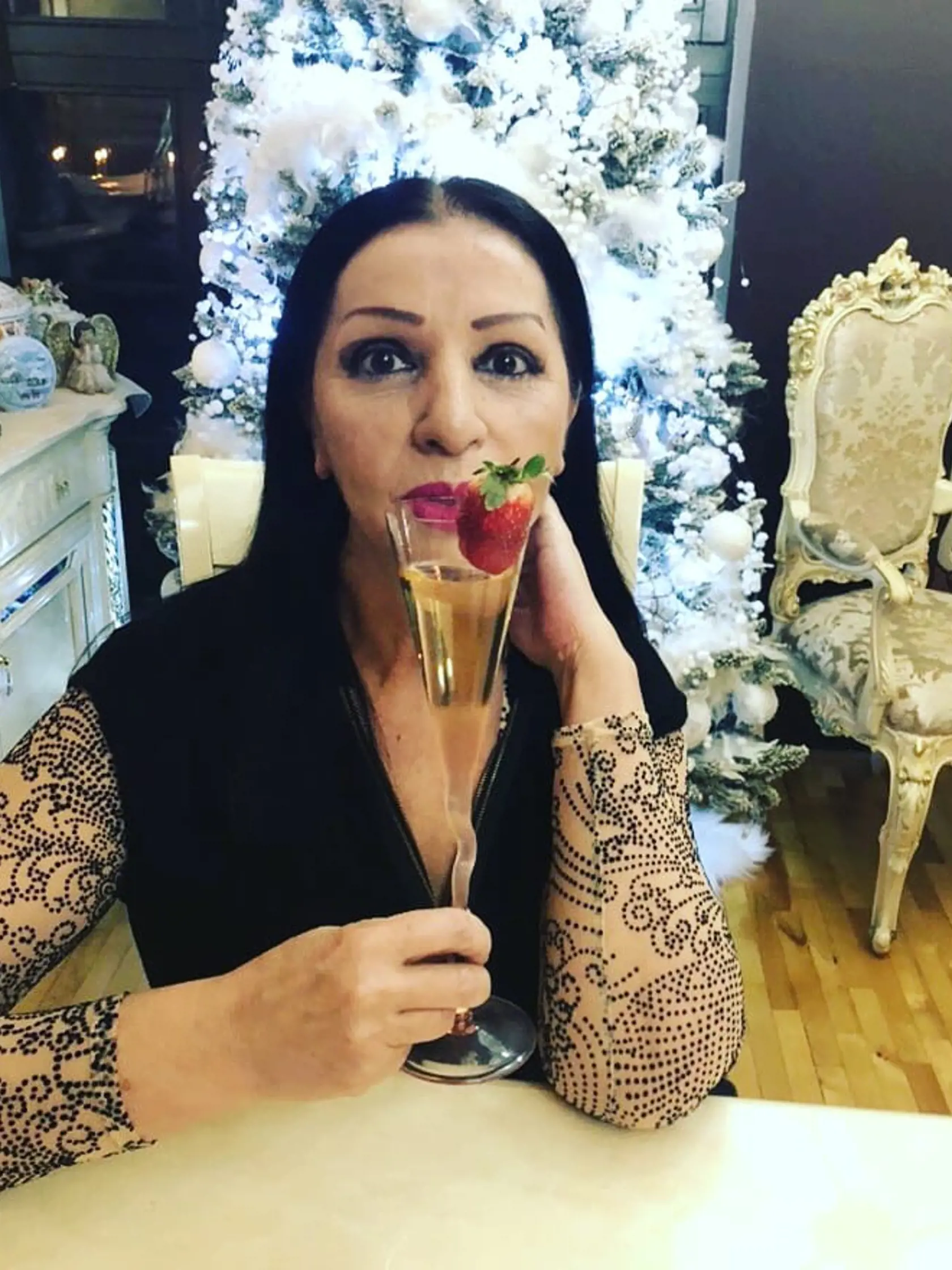 Nora Kabrheľová počas vlaňajších Vianoc.