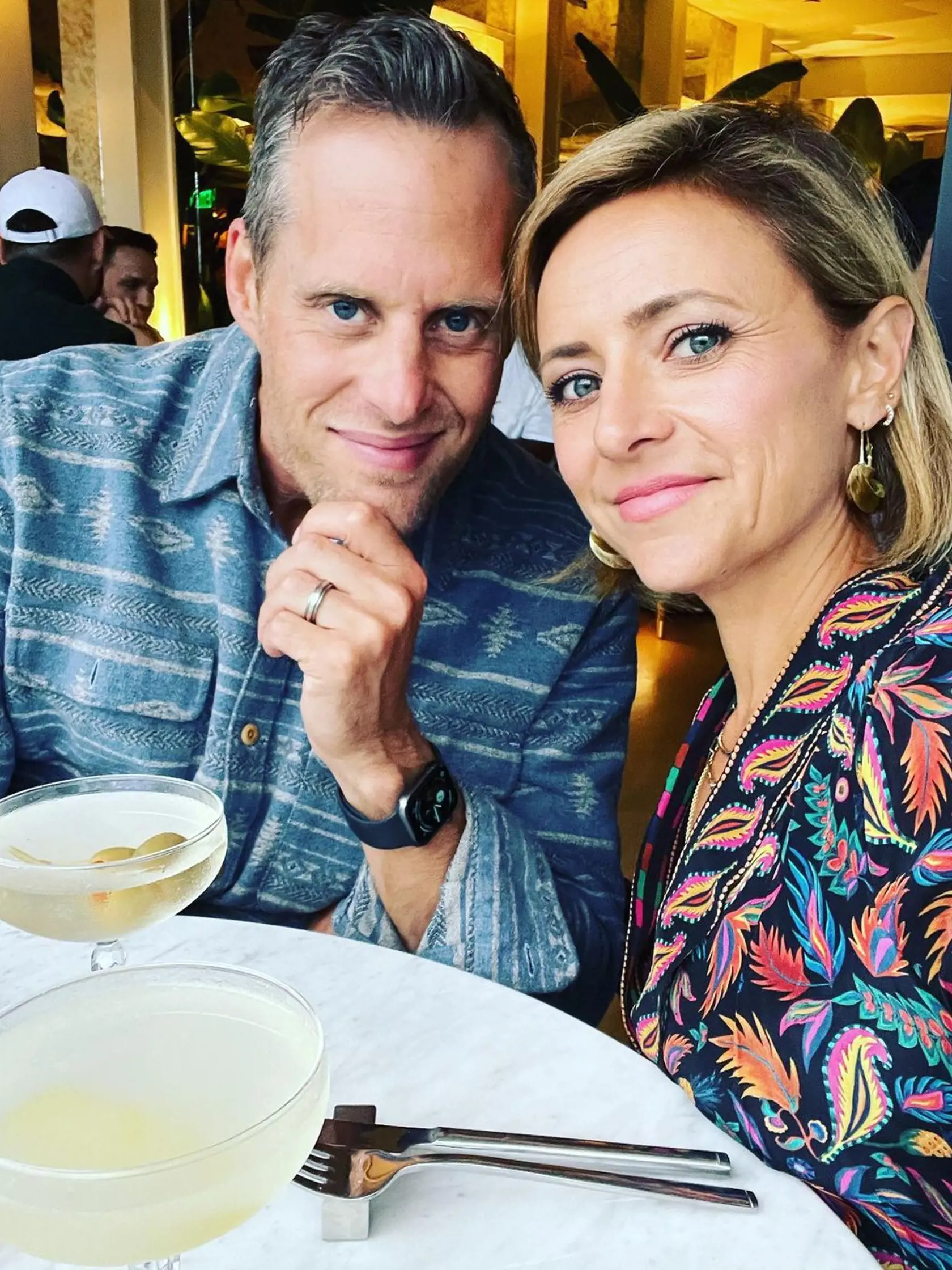 Christine Lakin s manželom Brandonom