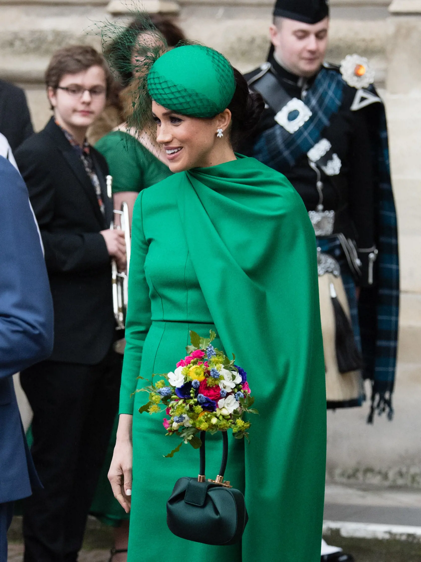 Vysmiata vojvodkyňa Meghan.