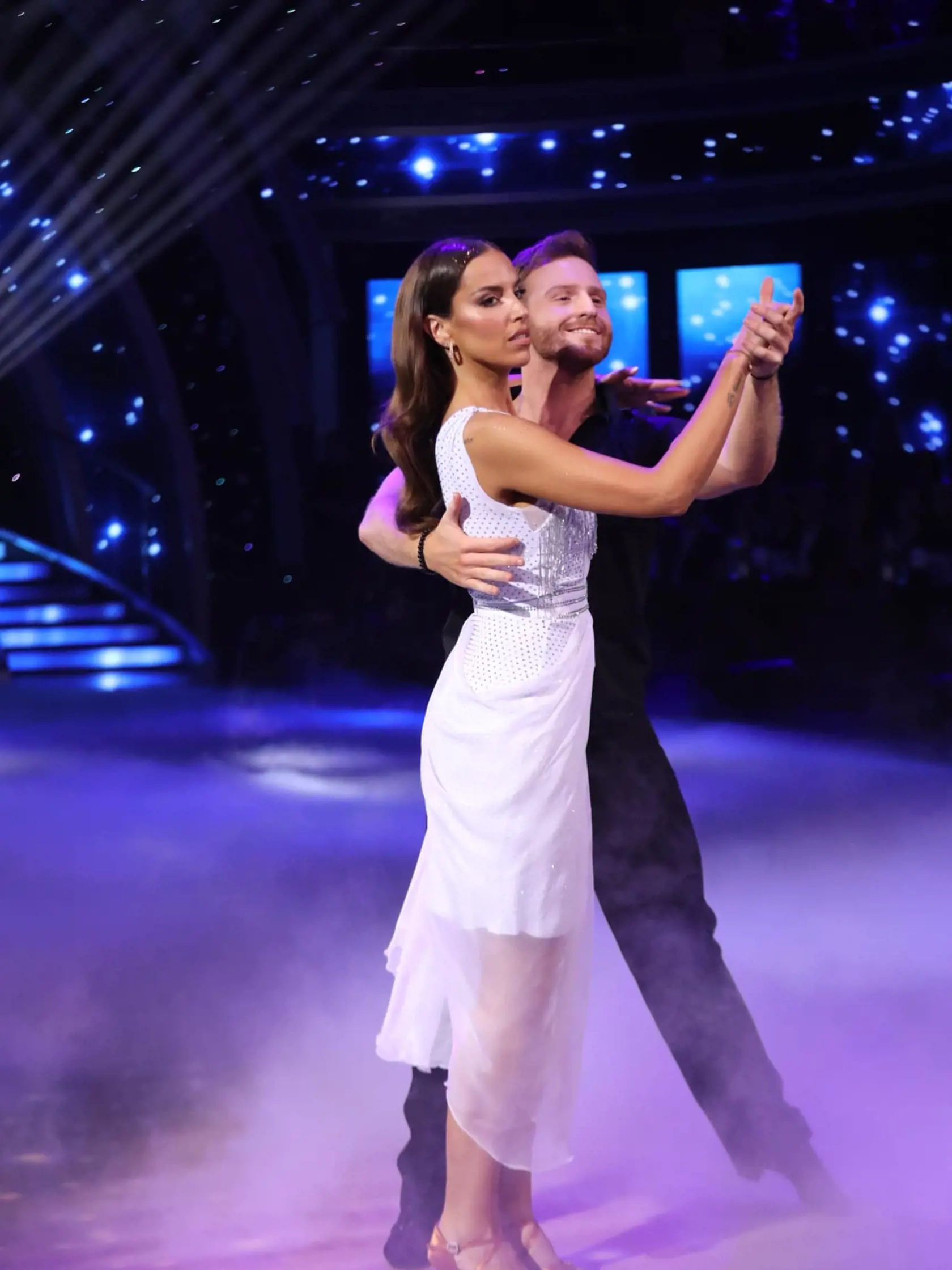Druhé kolo Let's Dance: Na snímke Simona Leskovská a Vilda Šír. 