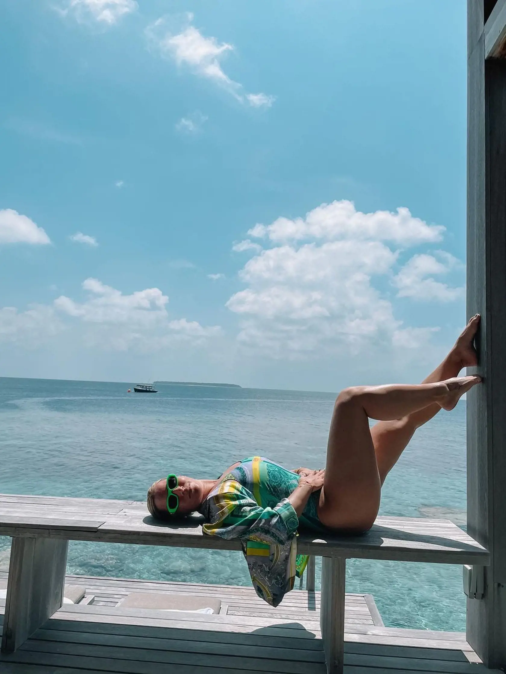 Dominika cibulkova na Maledivoch