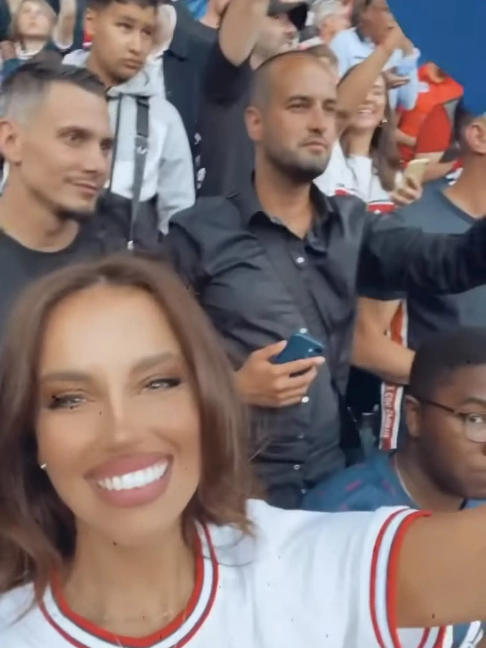 Sexi slovenská moderátorka bola na zápase PSG stredobodom pozornosti.