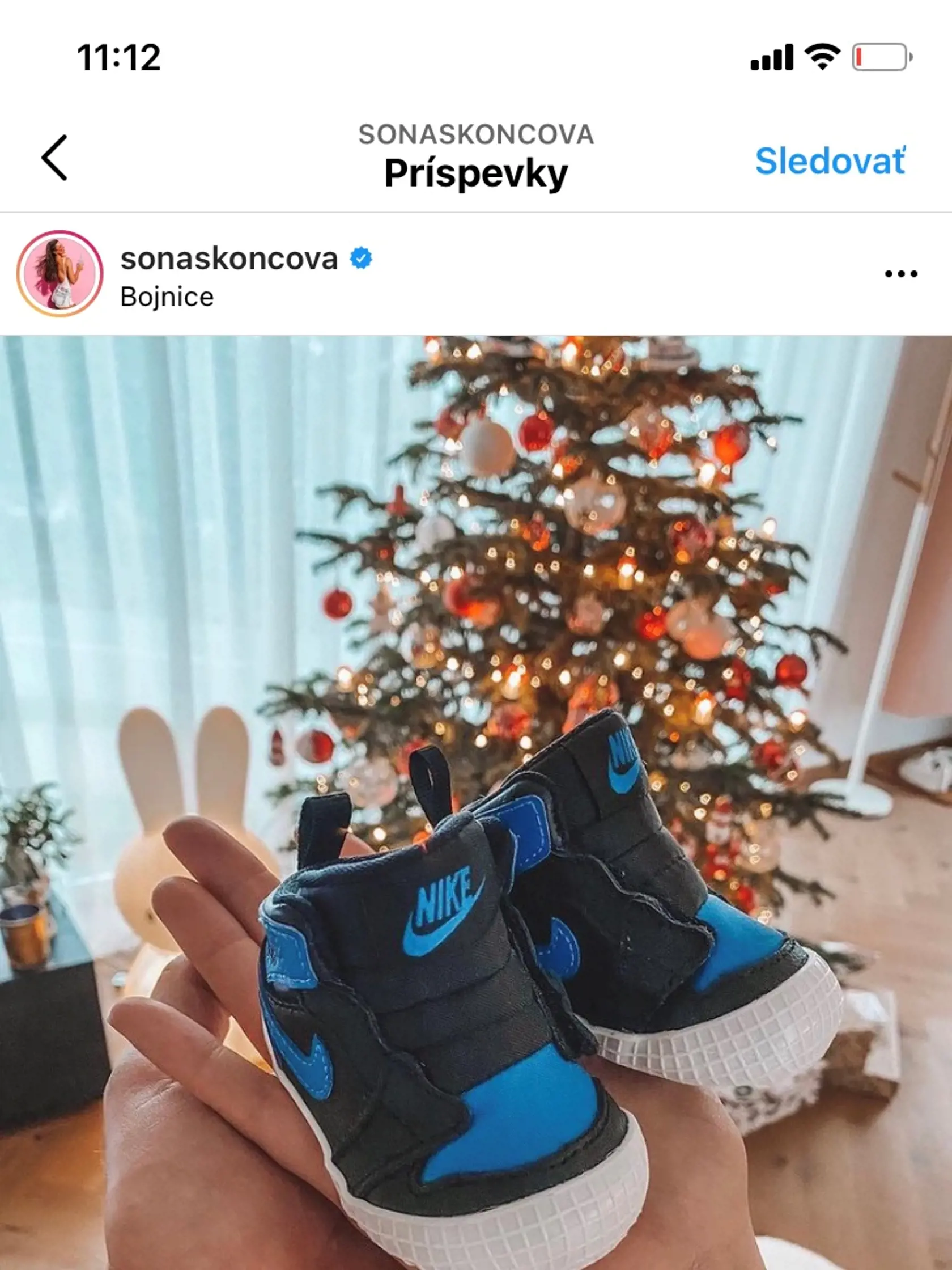 Topánočky pre synčeka.