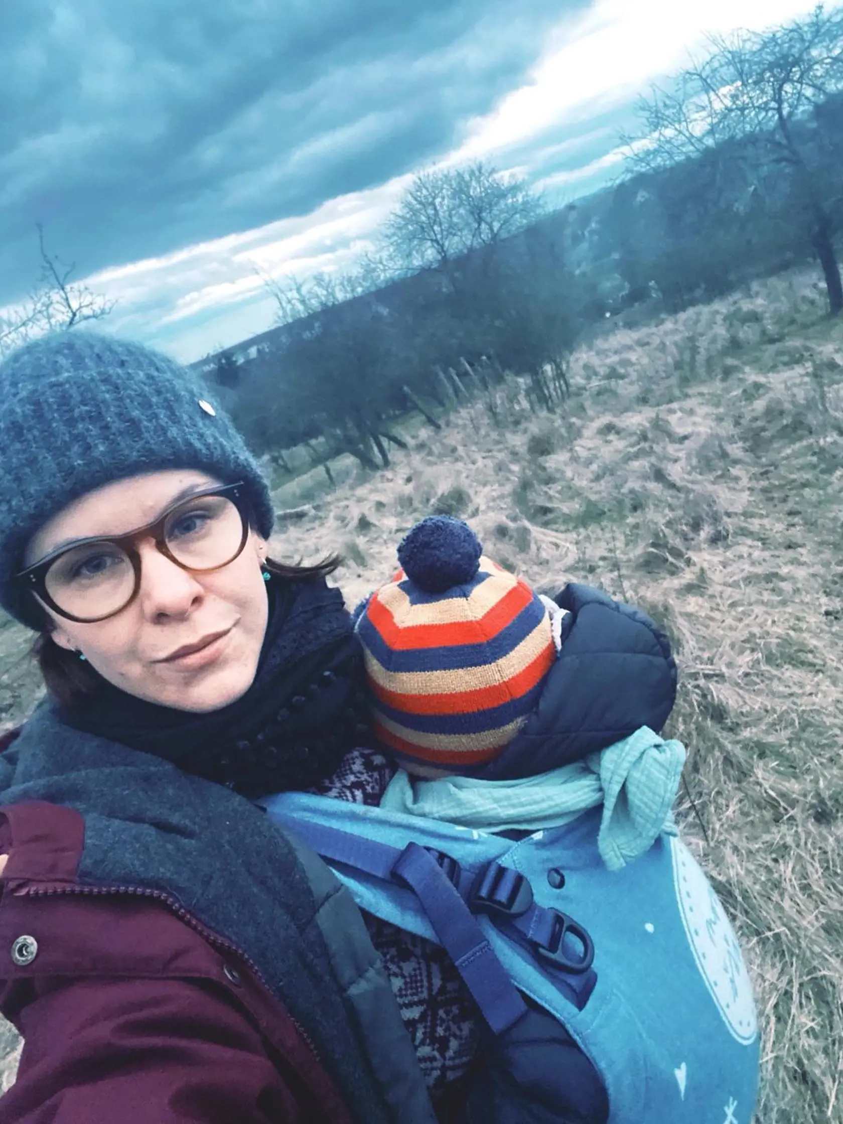 Kristína Tormová so synčekom Alanom.