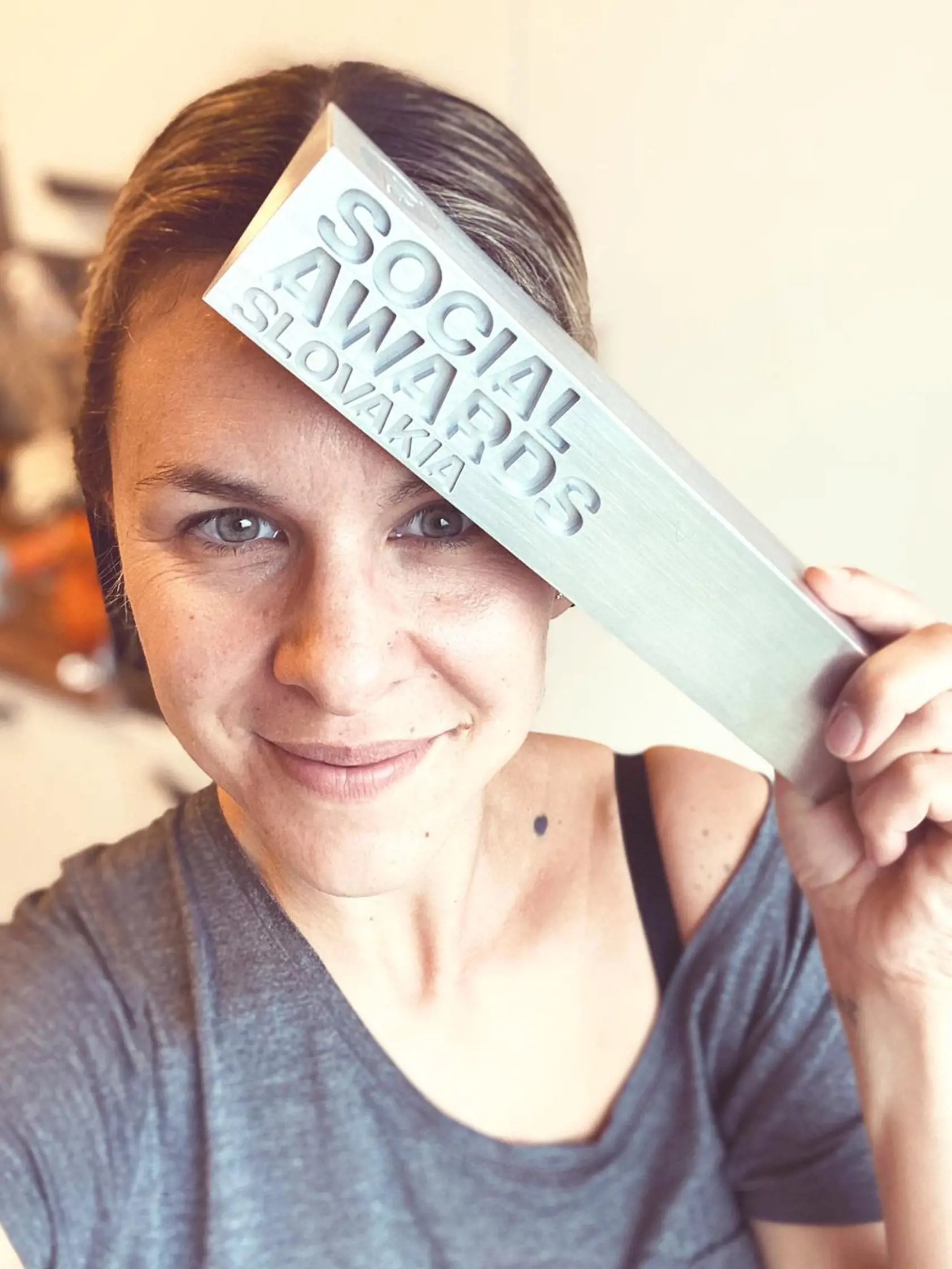 Kristína Tormová vyhrala Social Awards v kategórii Rodina.