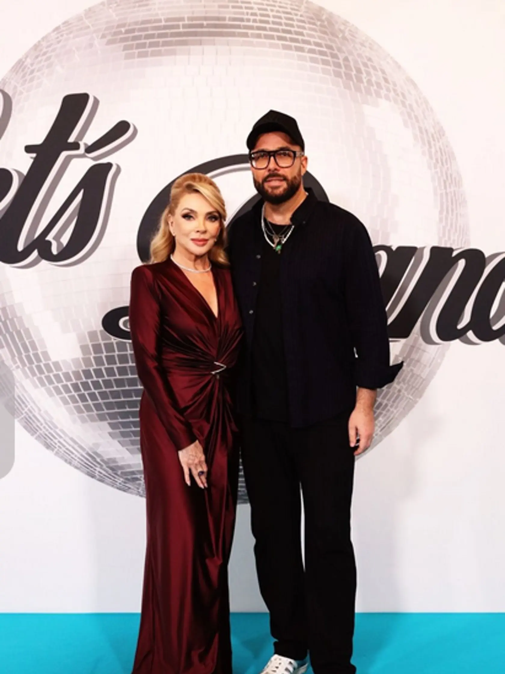 4. kolo Let's Dance: Na snímke herecká diva Zdena Studenková a riaditeľ marketingu a PR manažér TV Markíza Michal Borec. 