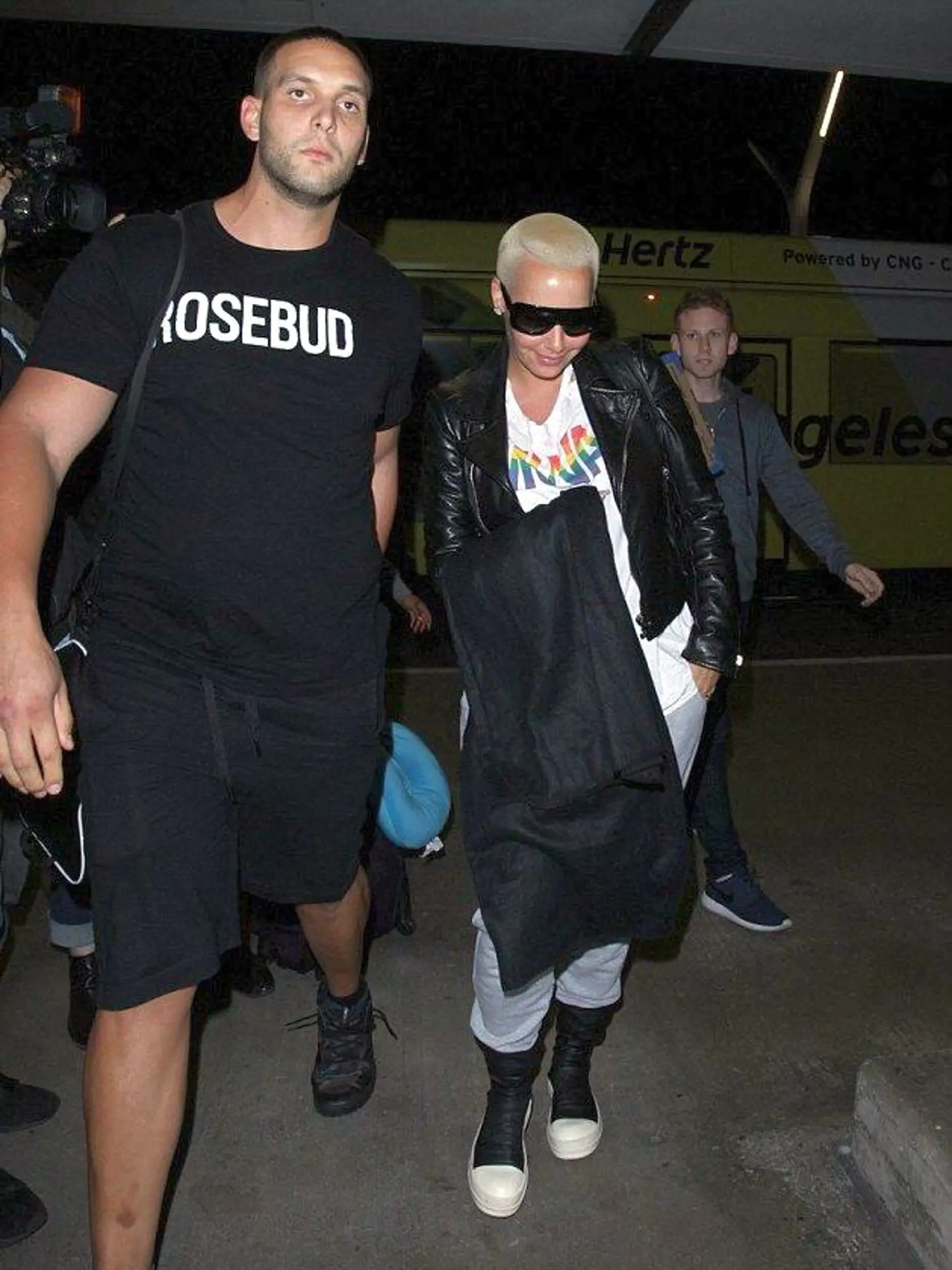 Amber Rose s bodyguardom