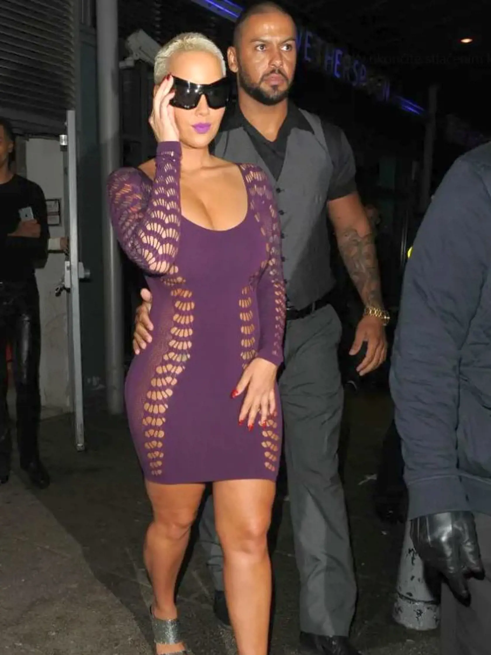 Amber Rose s bodyguardom