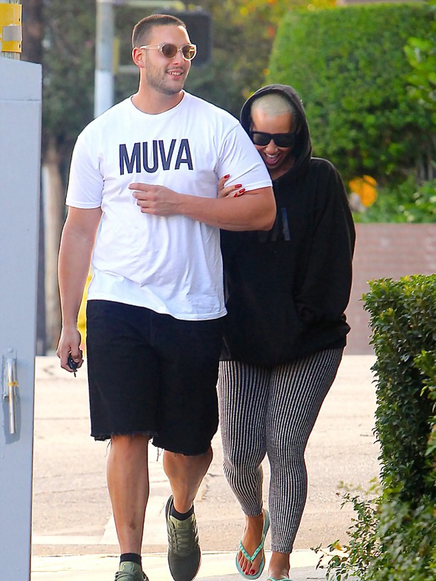 Amber Rose s bodyguardom