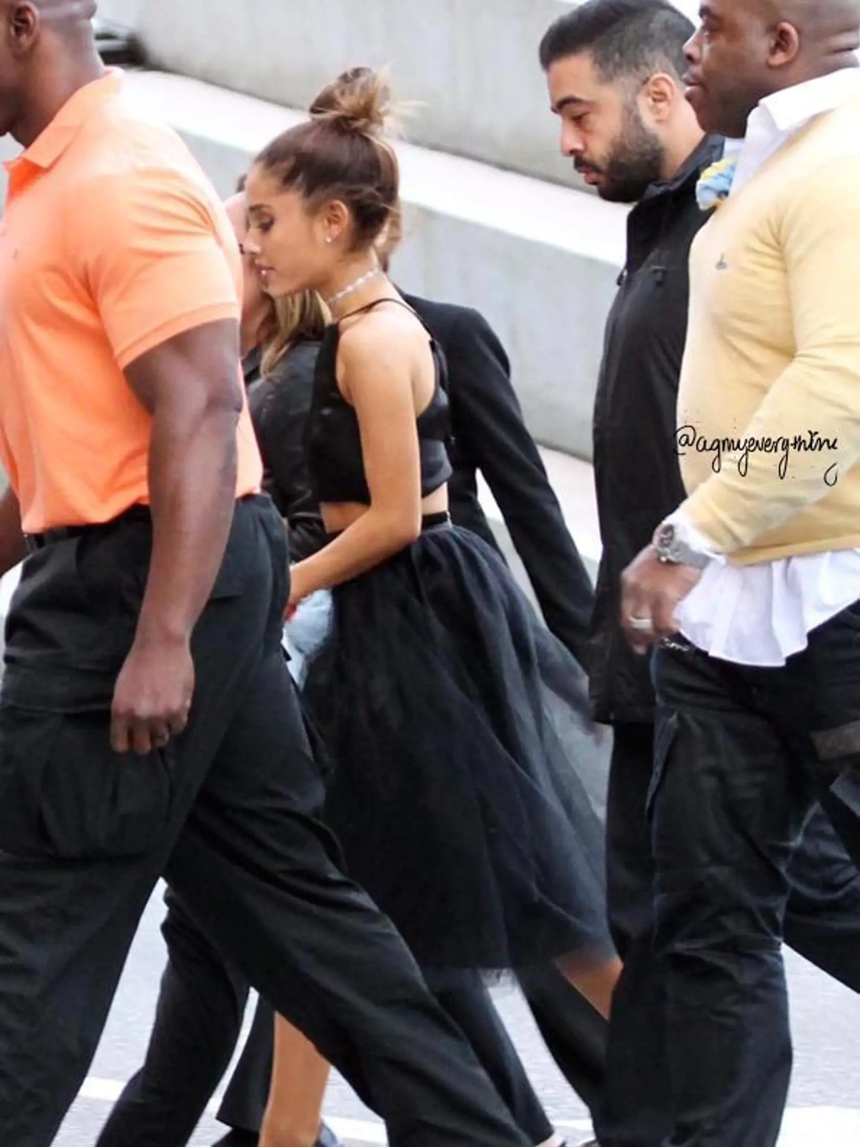 Ariana Grande s bodyguardom