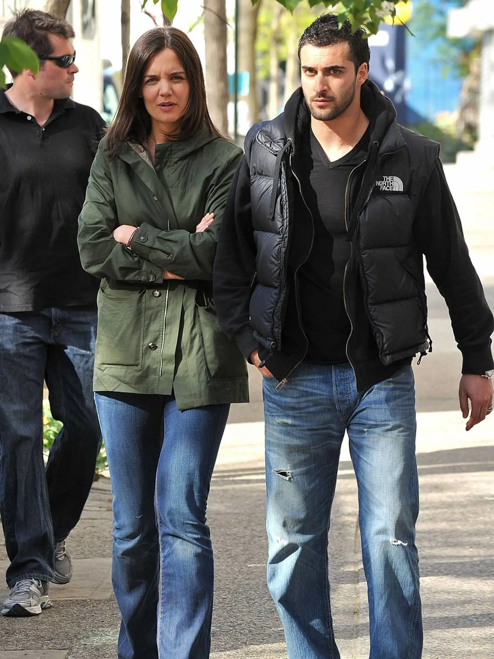 Katy Holmes s bodyguardom