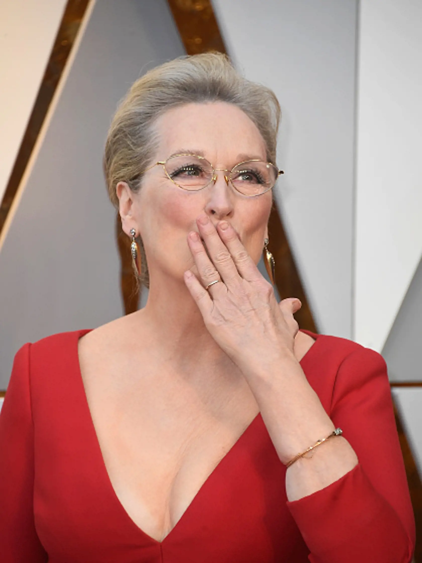 HOLLYWOOD, CA - MARCH 04:  Meryl Streep attends the 90th Annual Academy Awards at Hollywood & Highland Center on March 4, 2018 in Hollywood, California.  (Photo by Frazer Harrison/Getty Images)