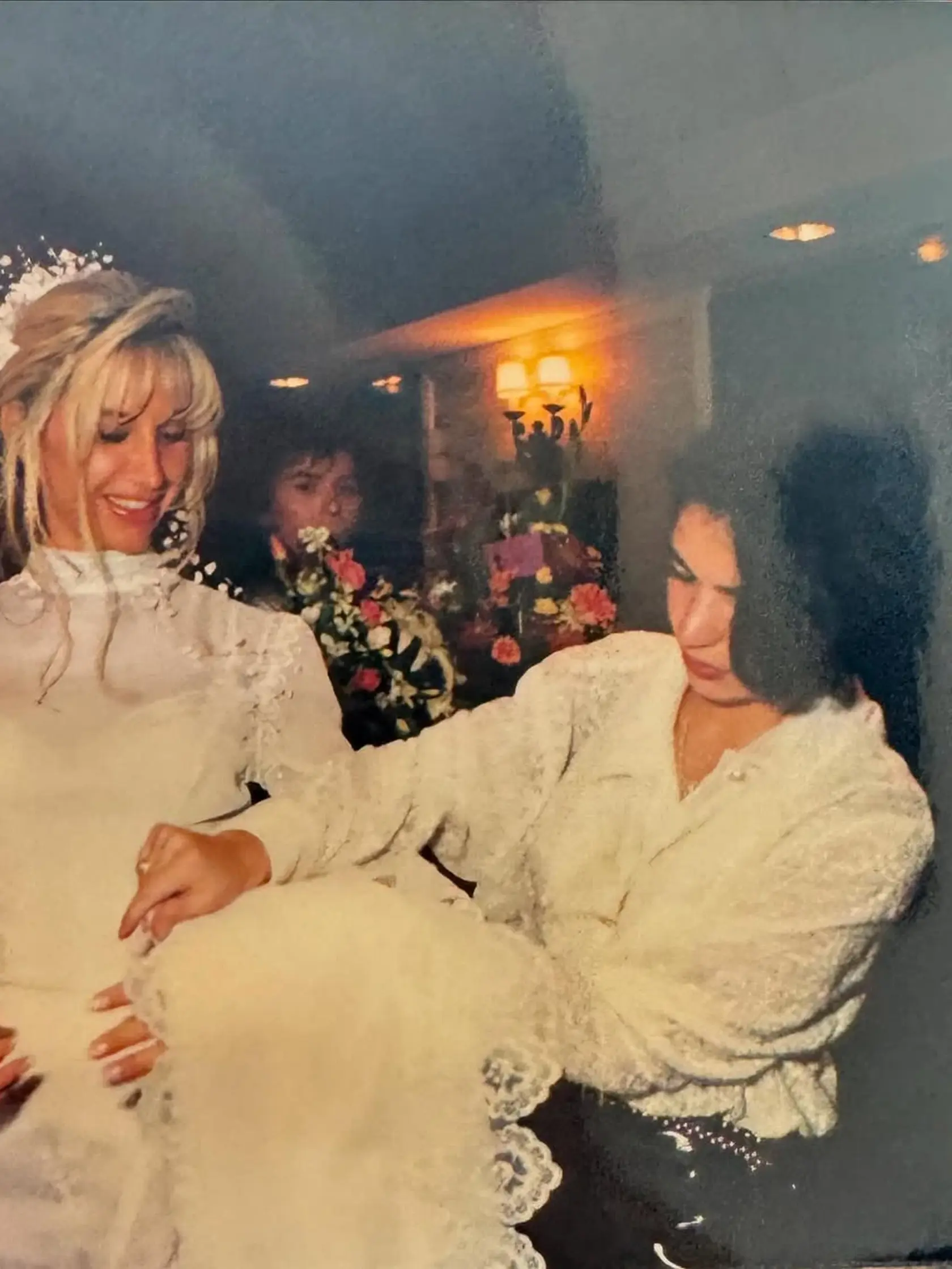 Carmen a Robert Geissovci počas ich svadby v roku 1994.