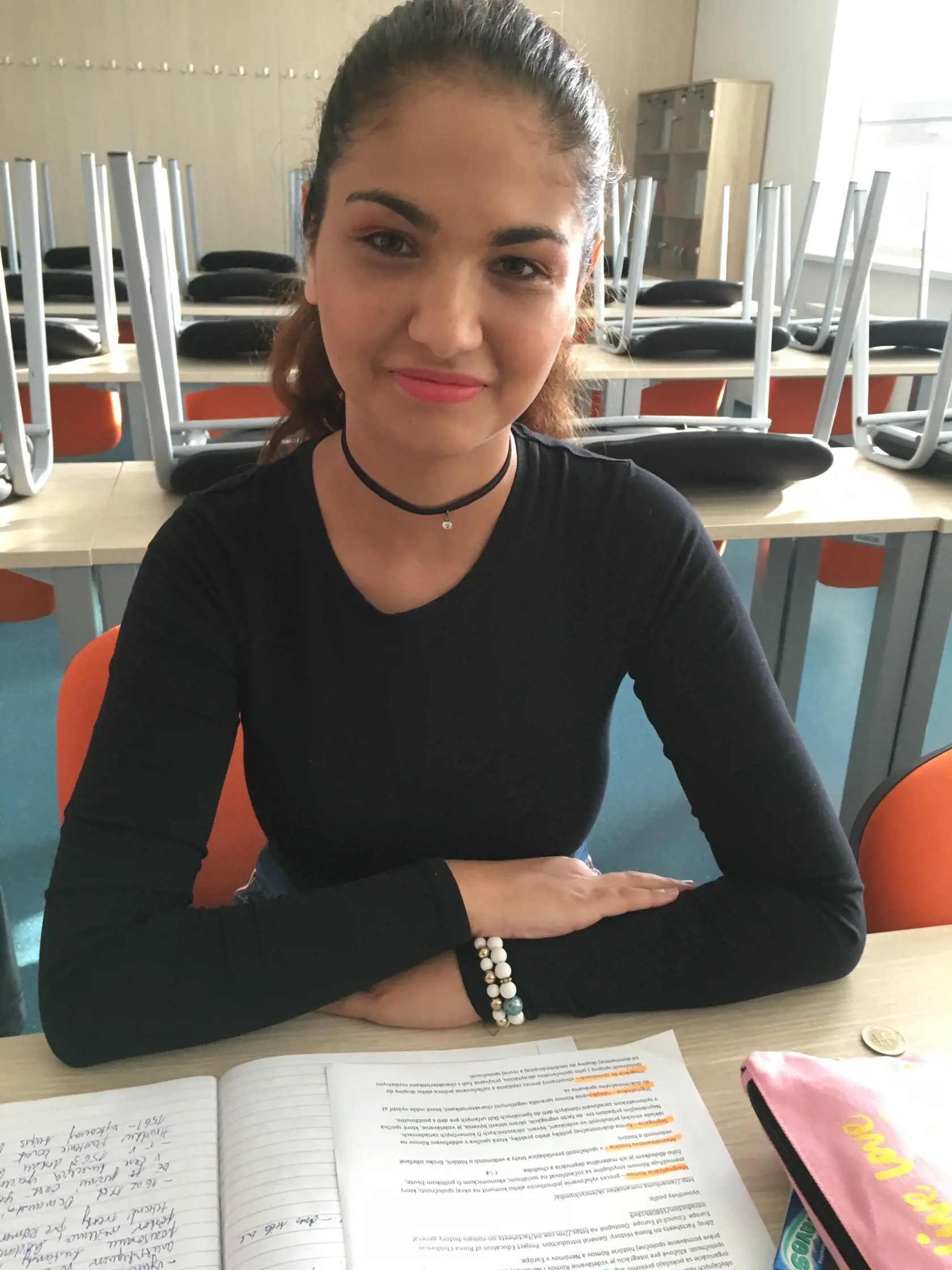 Študentka Natália Ferencová (30).
