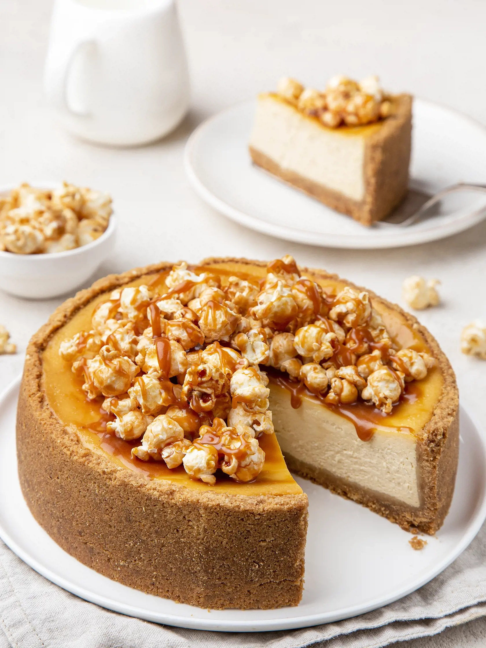 Cheesecake so sladkými pukancami