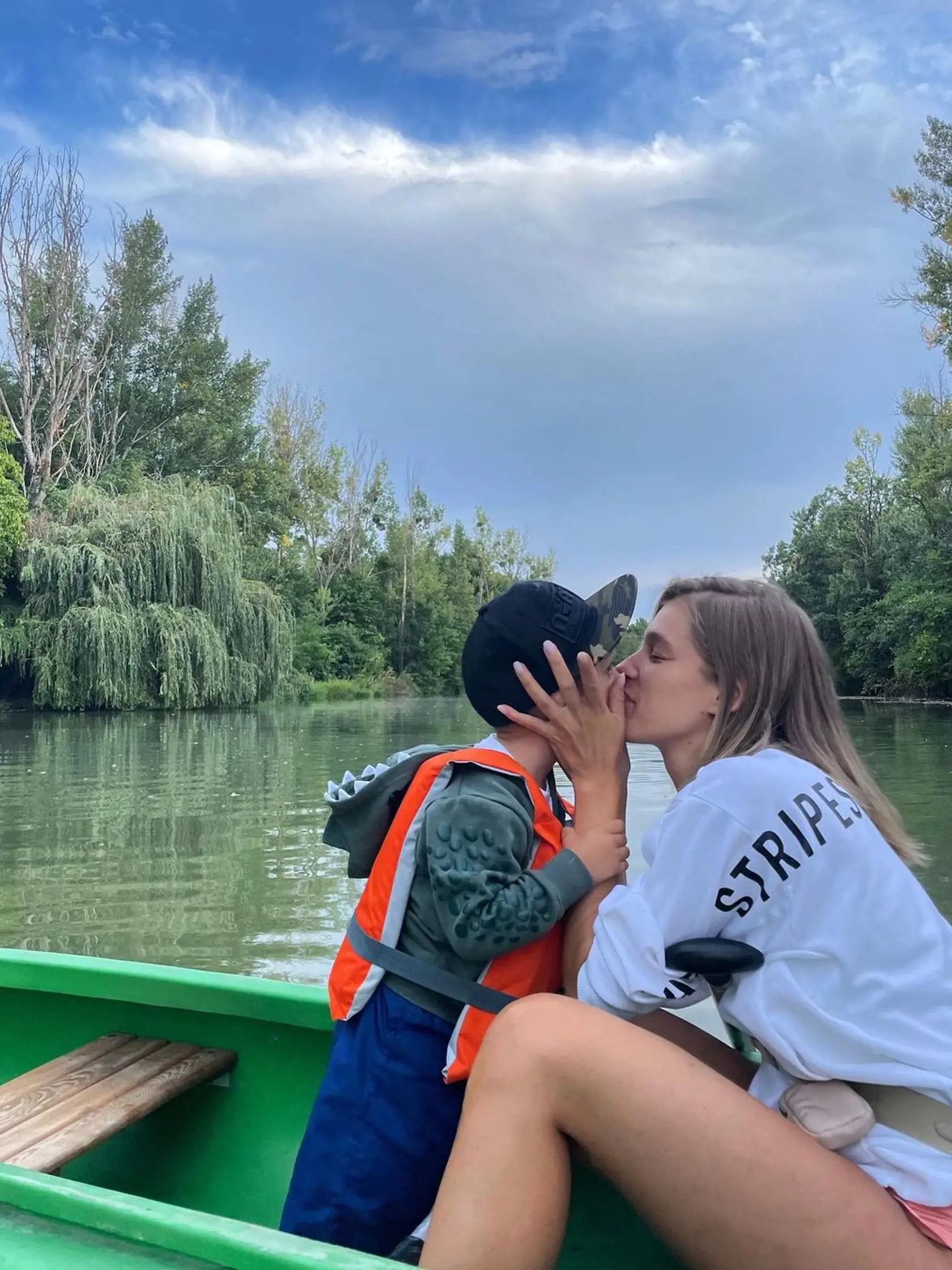Jasmina si to, že je mamou Sanela naplno užíva.