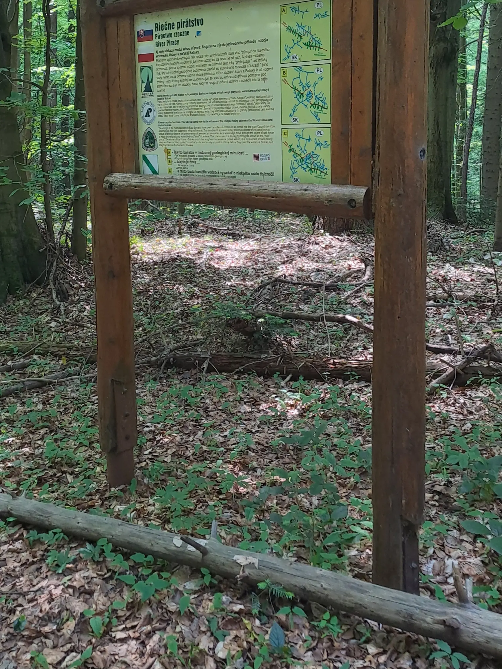 Údava, cesta na Balnicu.