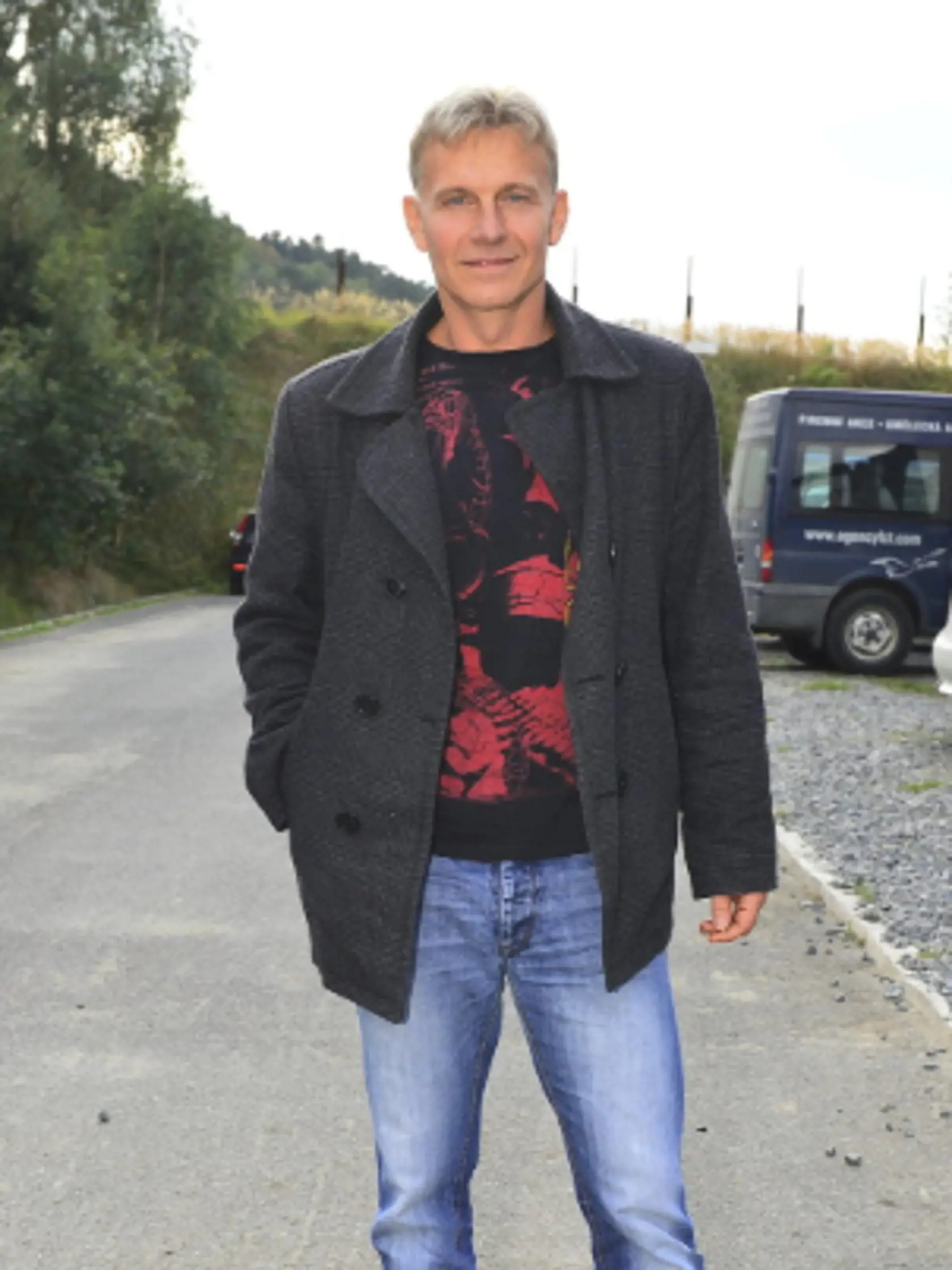 Český spevák Martin Maxa.