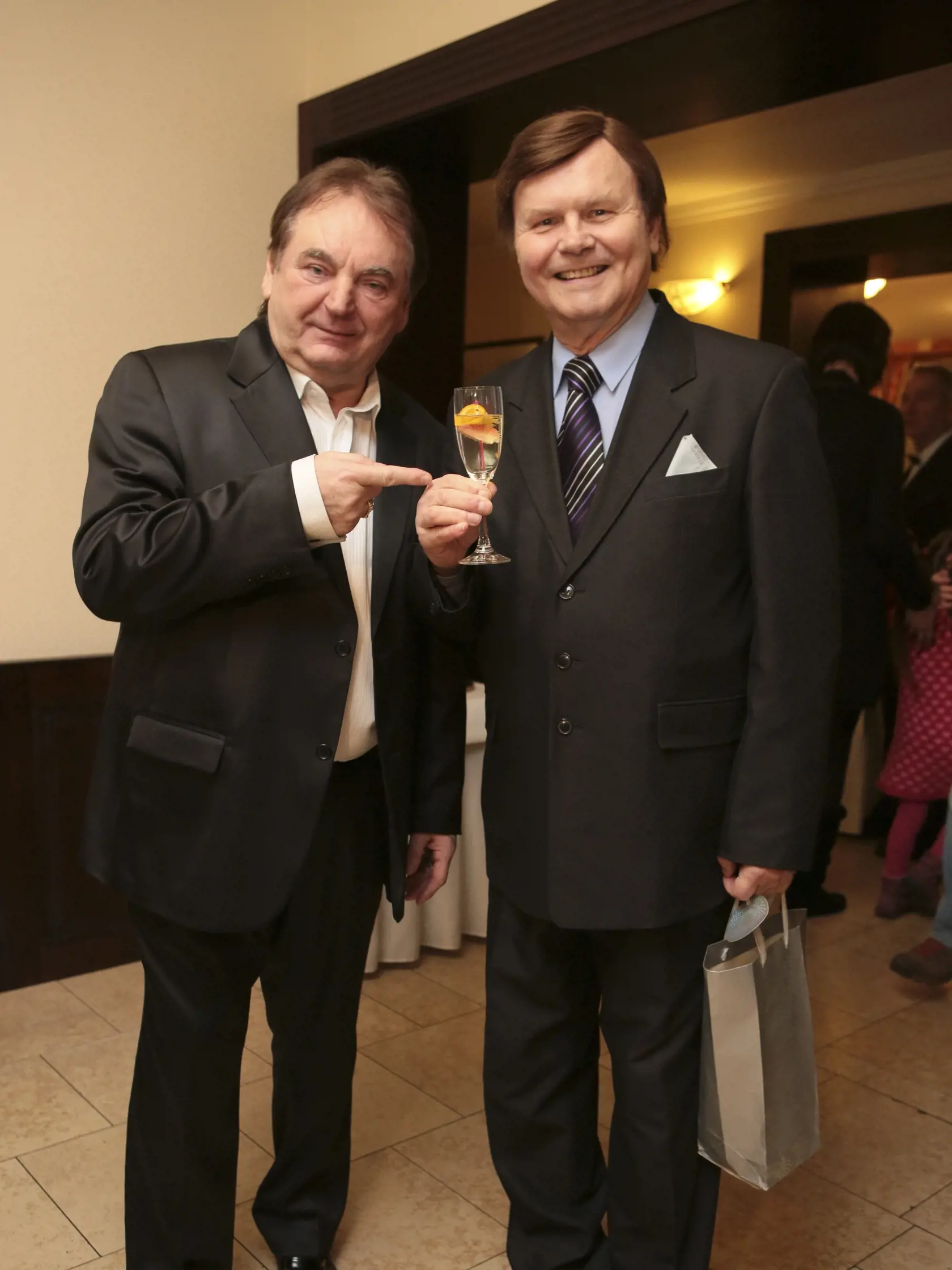 Vynikajúci priatelia Peter Stašák a Dušan Grúň. (archívne foto)