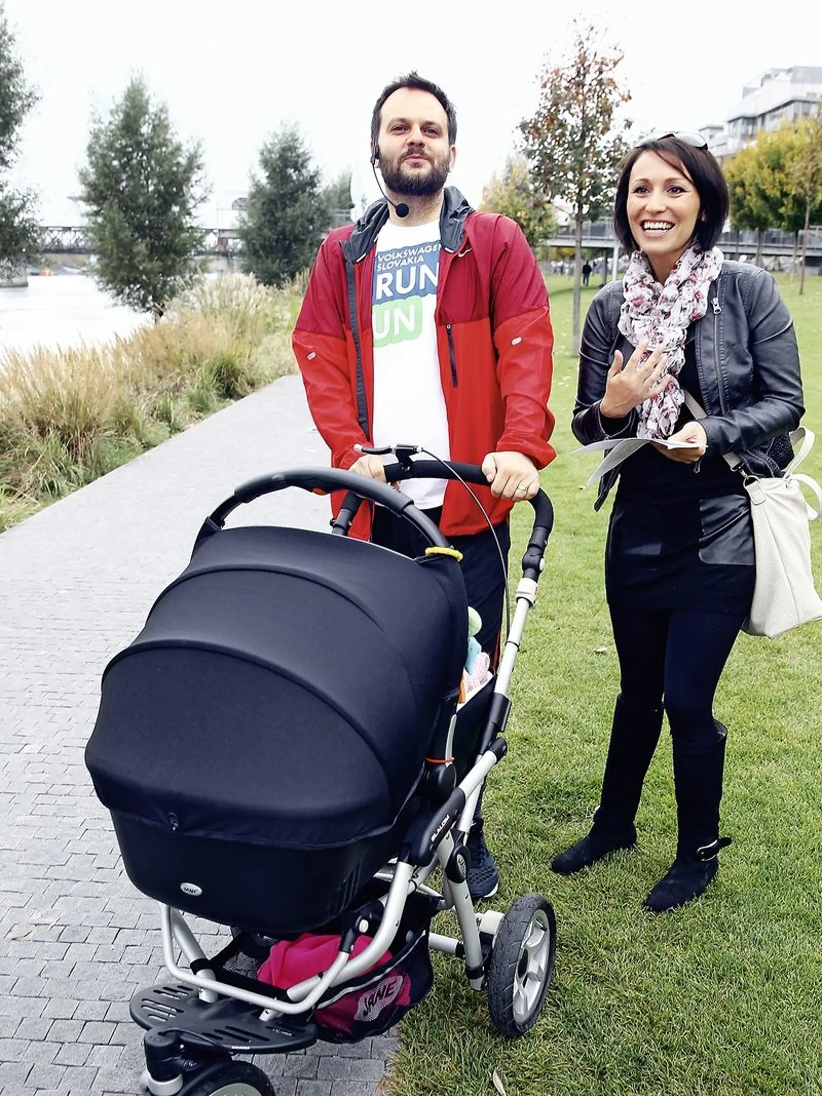 Junior s manželkou Antóniou si rodičovstvo užívajú.