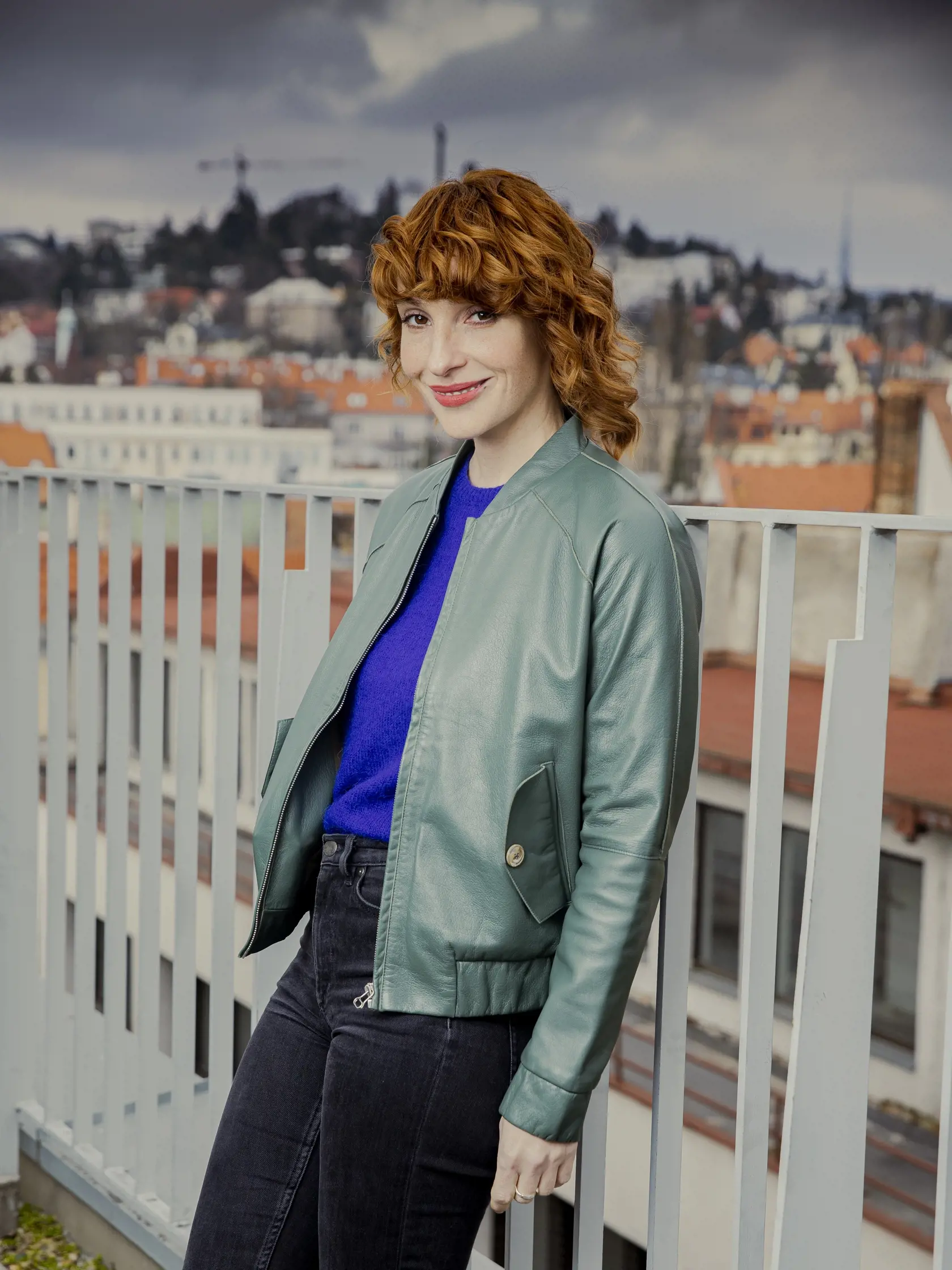 Na snímke Éva „Vica“ Kerekes, slovenská herečka maďarskej národnosti.