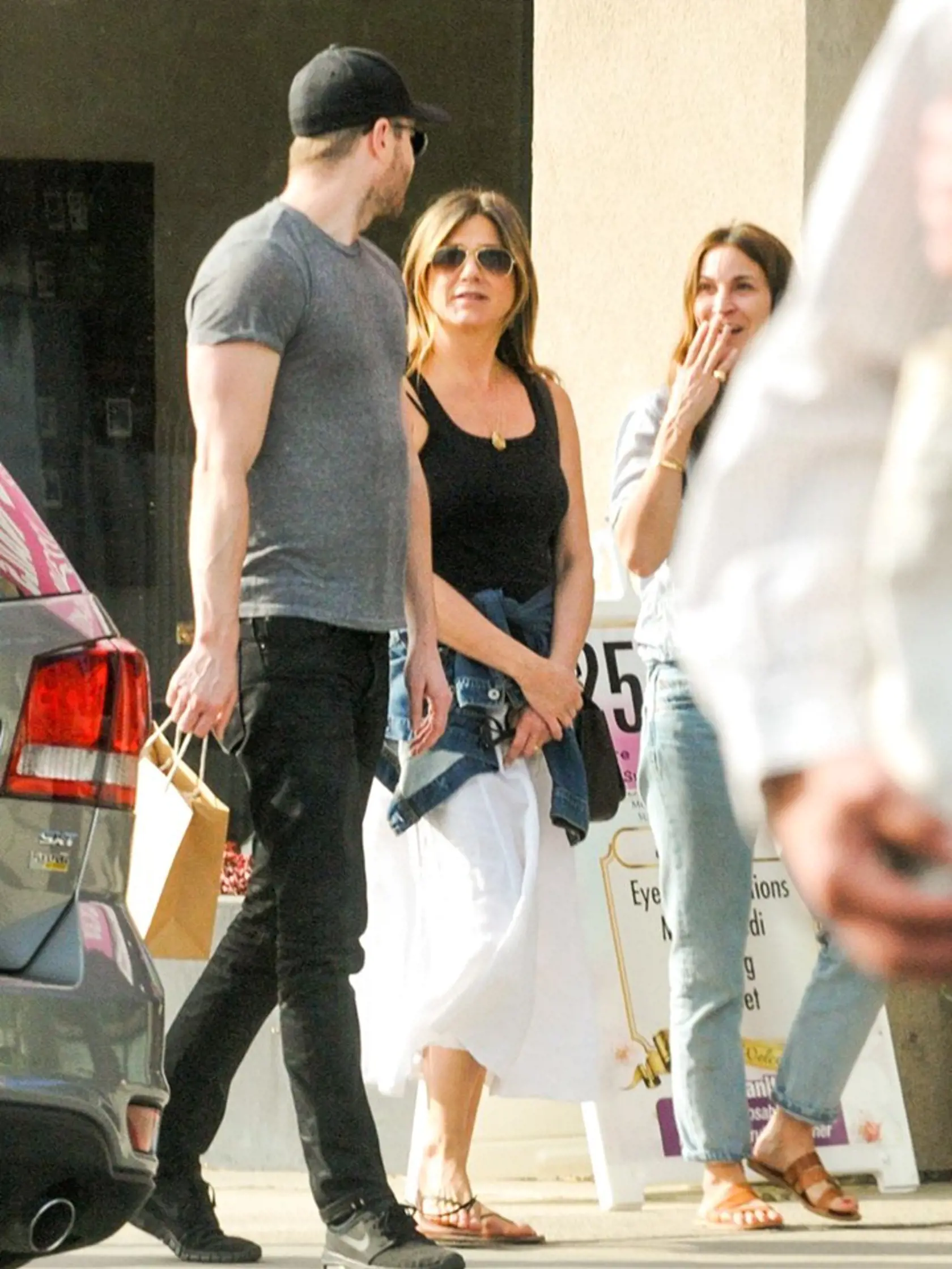 Jennifer Aniston s ochrankou