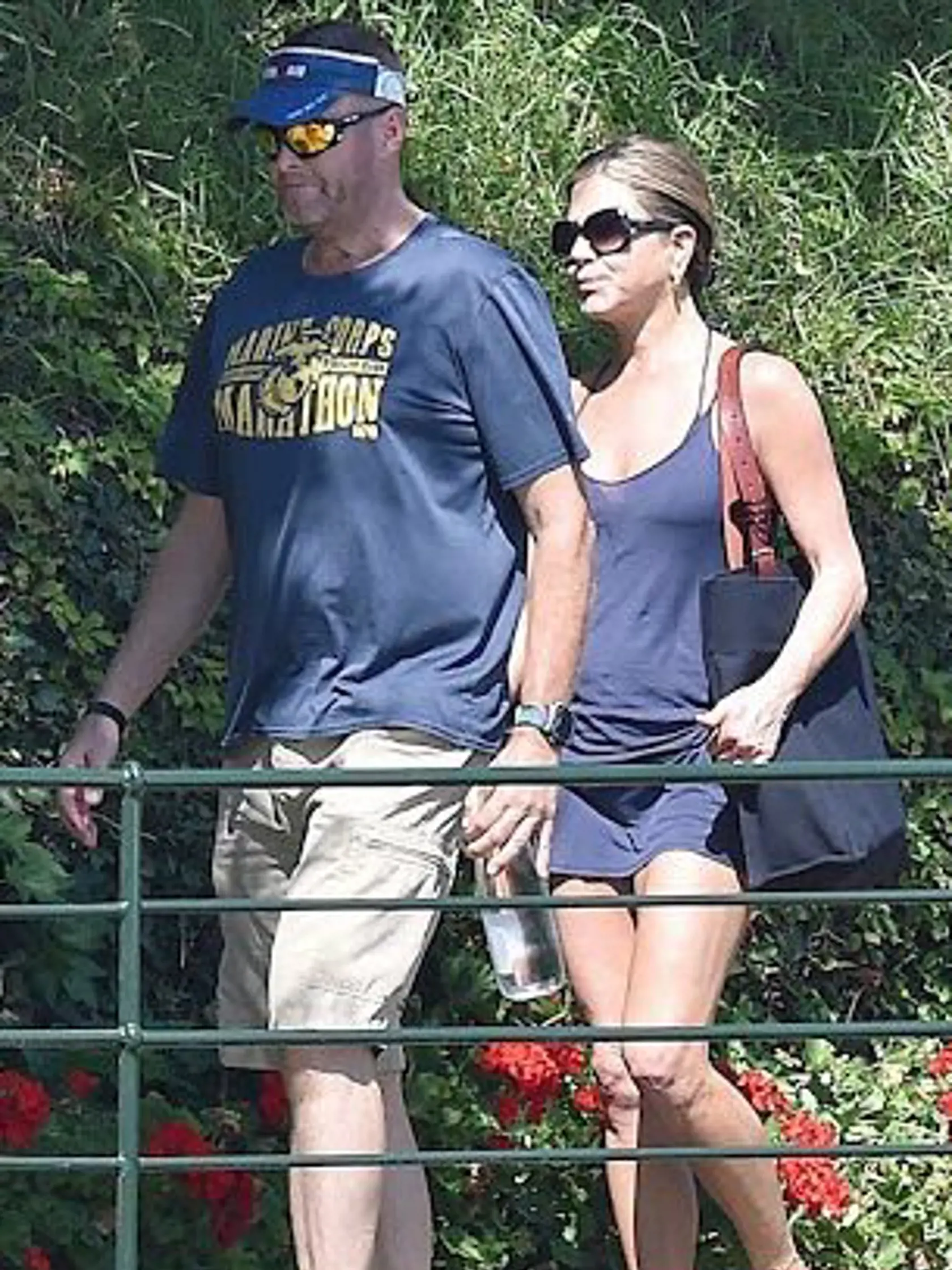 Jennifer Aniston s ochrankou