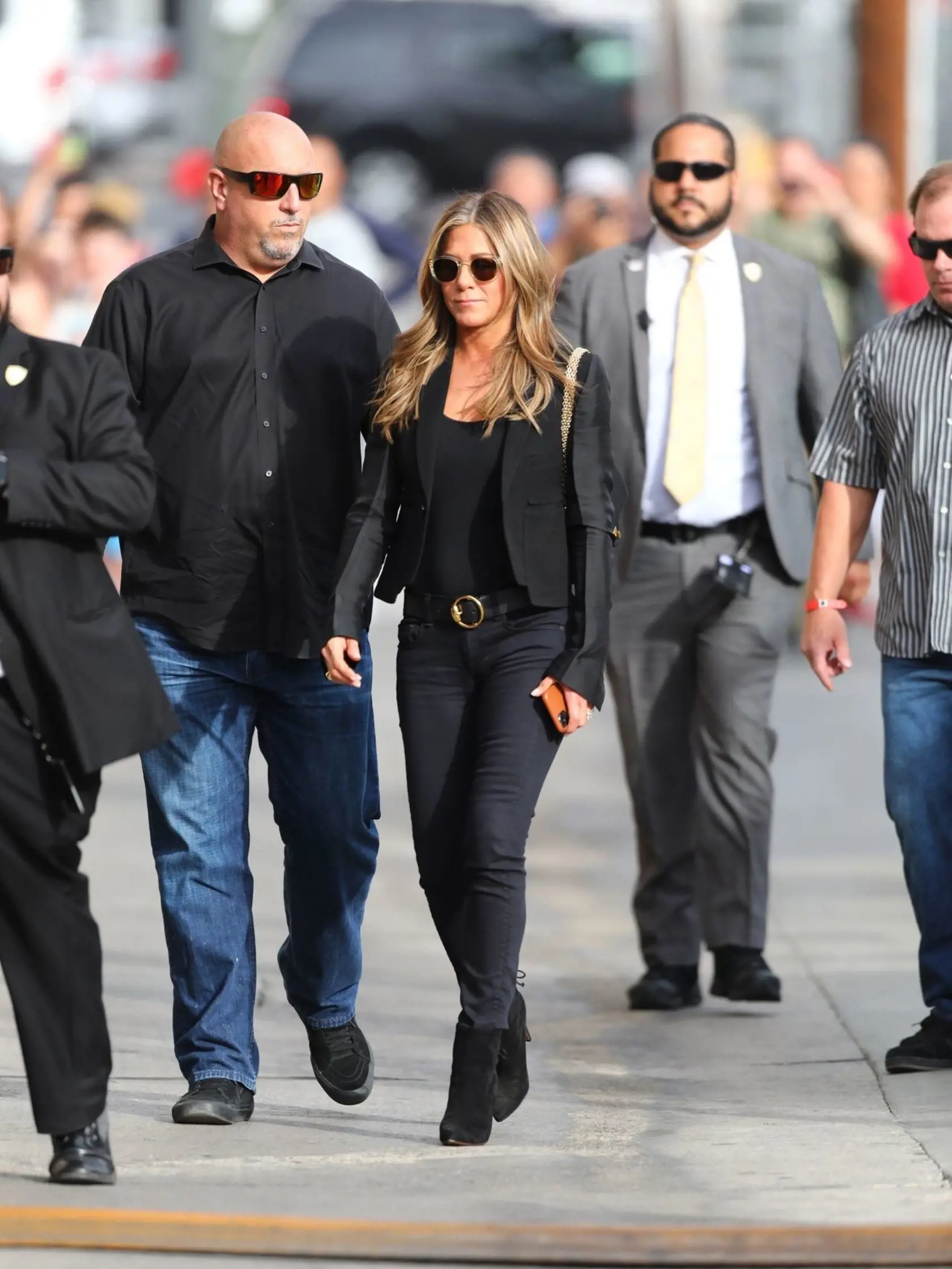 Jennifer Aniston s ochrankou
