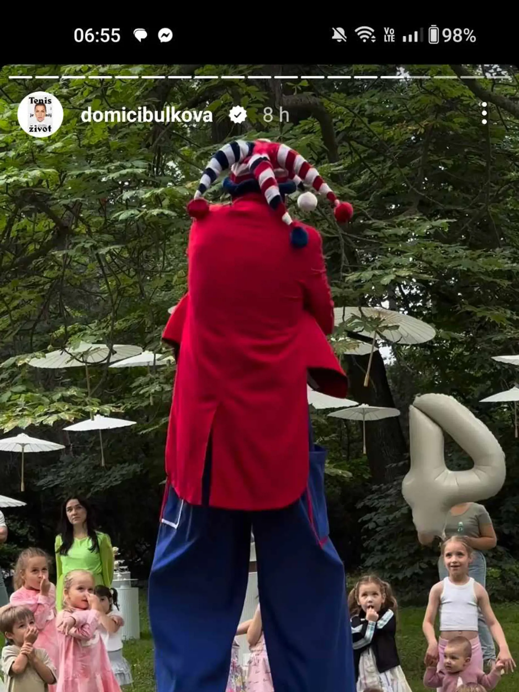 Cibulkovej Jakubko oslavoval 4 roky
