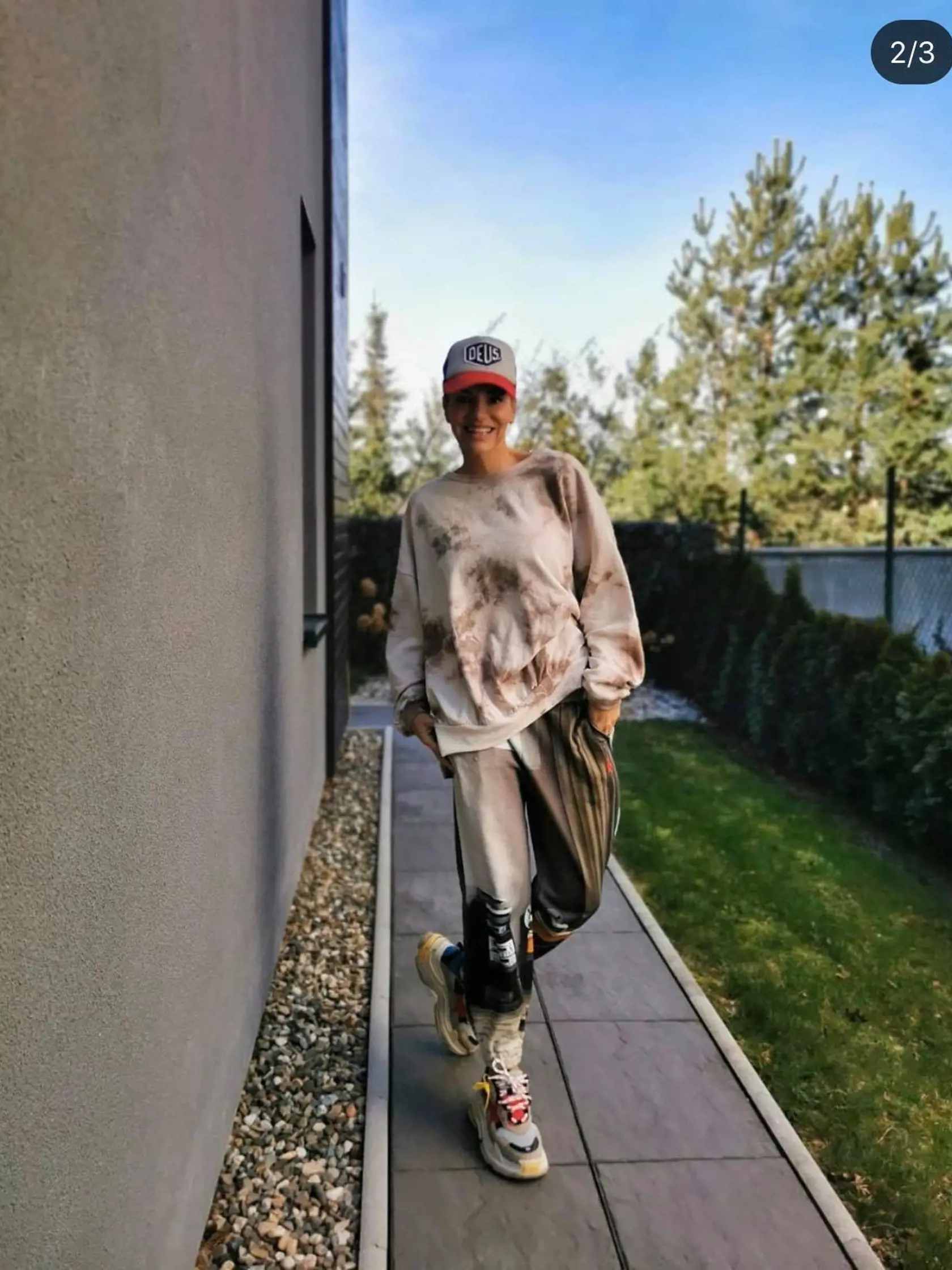 Dara Rolins a jej tenisky Balenciaga za 795 eur.
