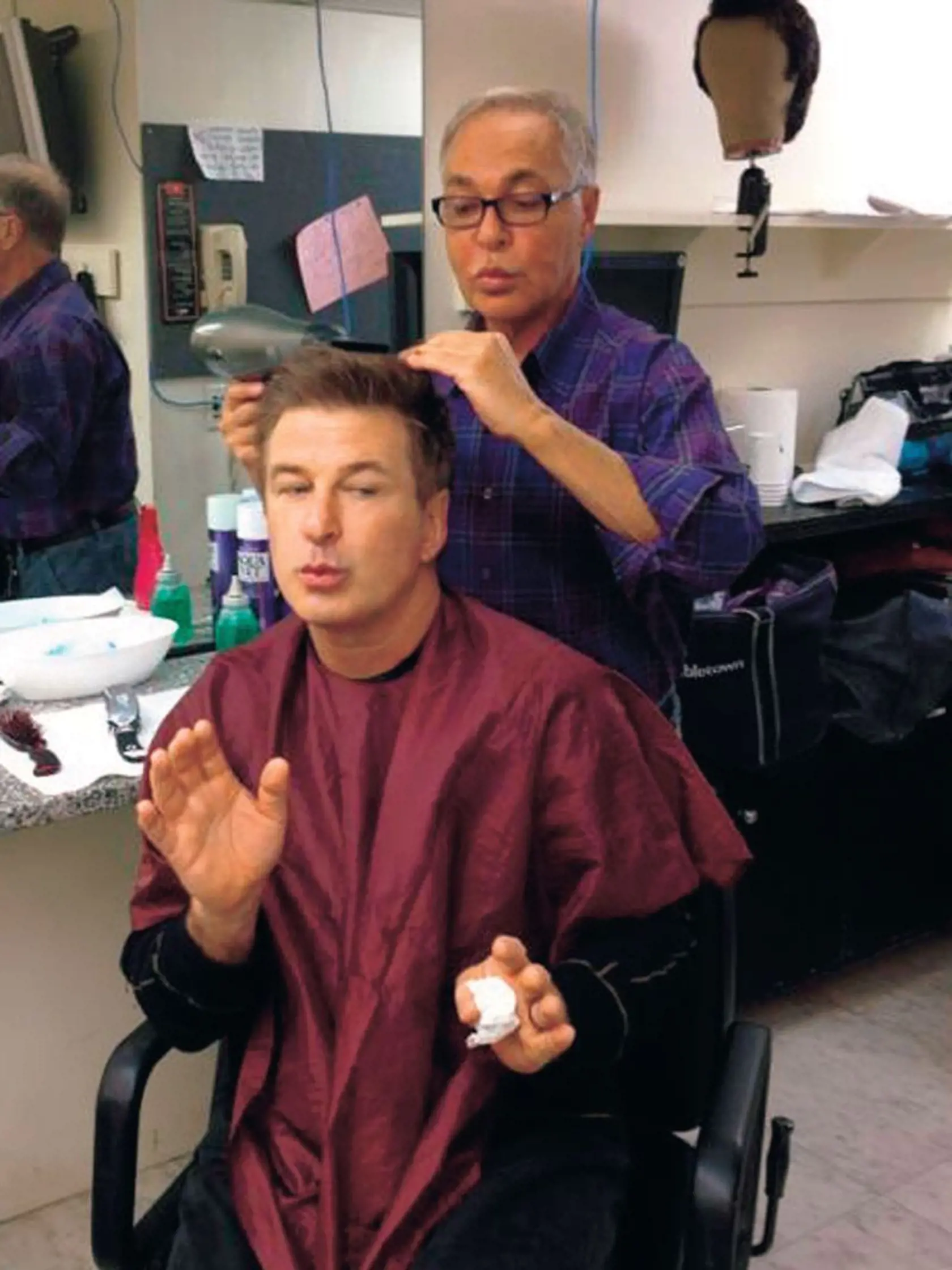 Alec Baldwin u holiča