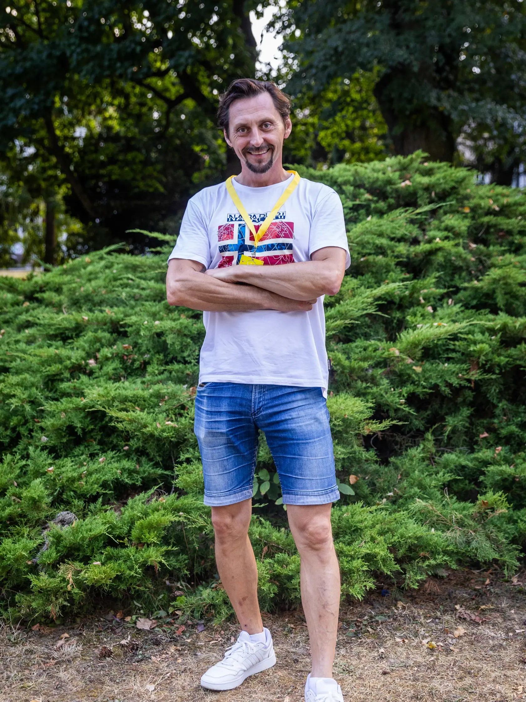 August 2024: Divadelno-hudobný festival Piešťanské zábaly. Na snímke Lukáš Latinák.