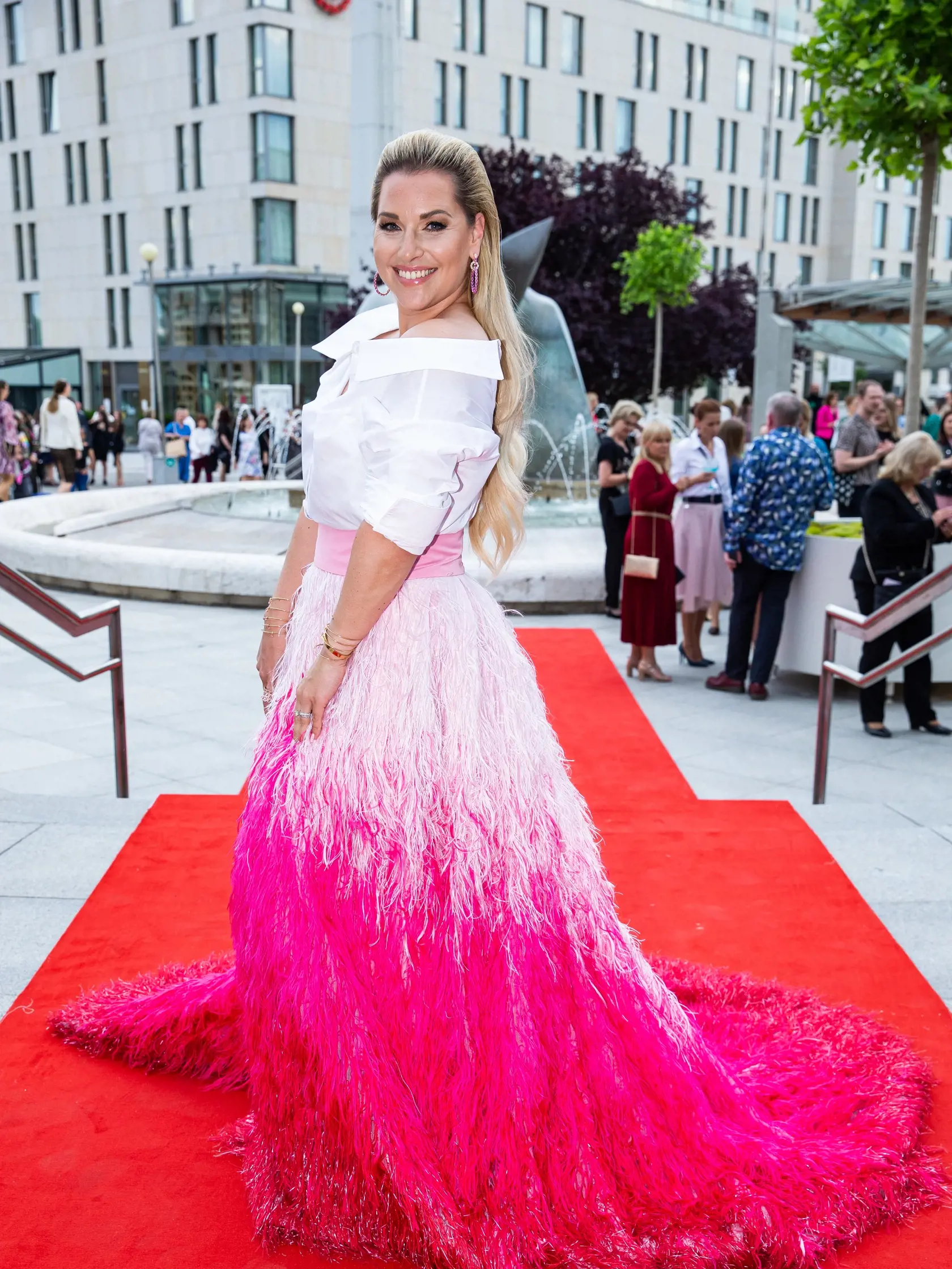 Premiéra baletu "Fashion Ballet 22" v novej budove SND v Bratislave. Na snímke Dominika Cibulková.