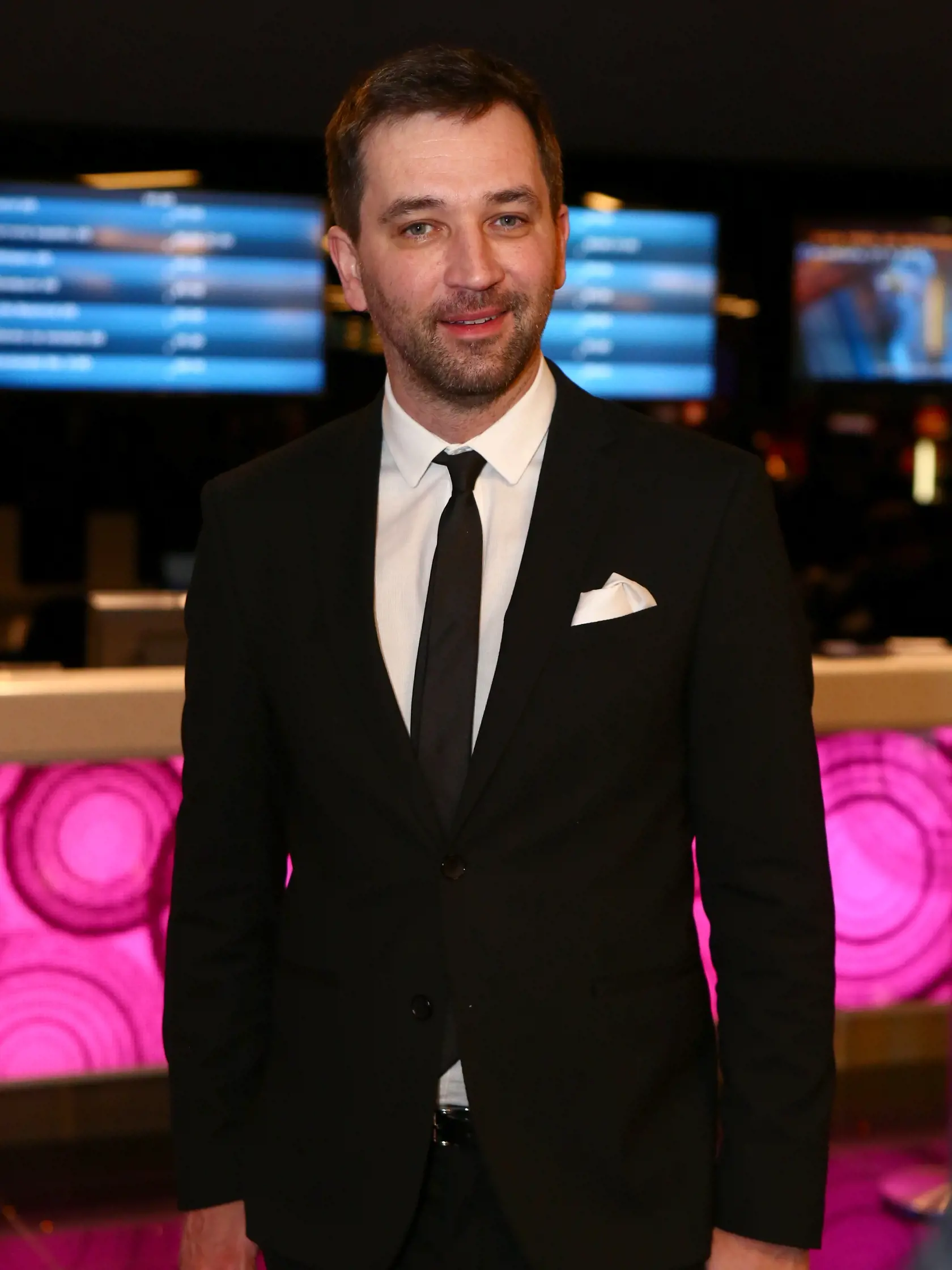 Premiera ceskeho filmu Dvojnici v bratislavskom Auparku. Na snimke je cesky herec Ondrej Sokol