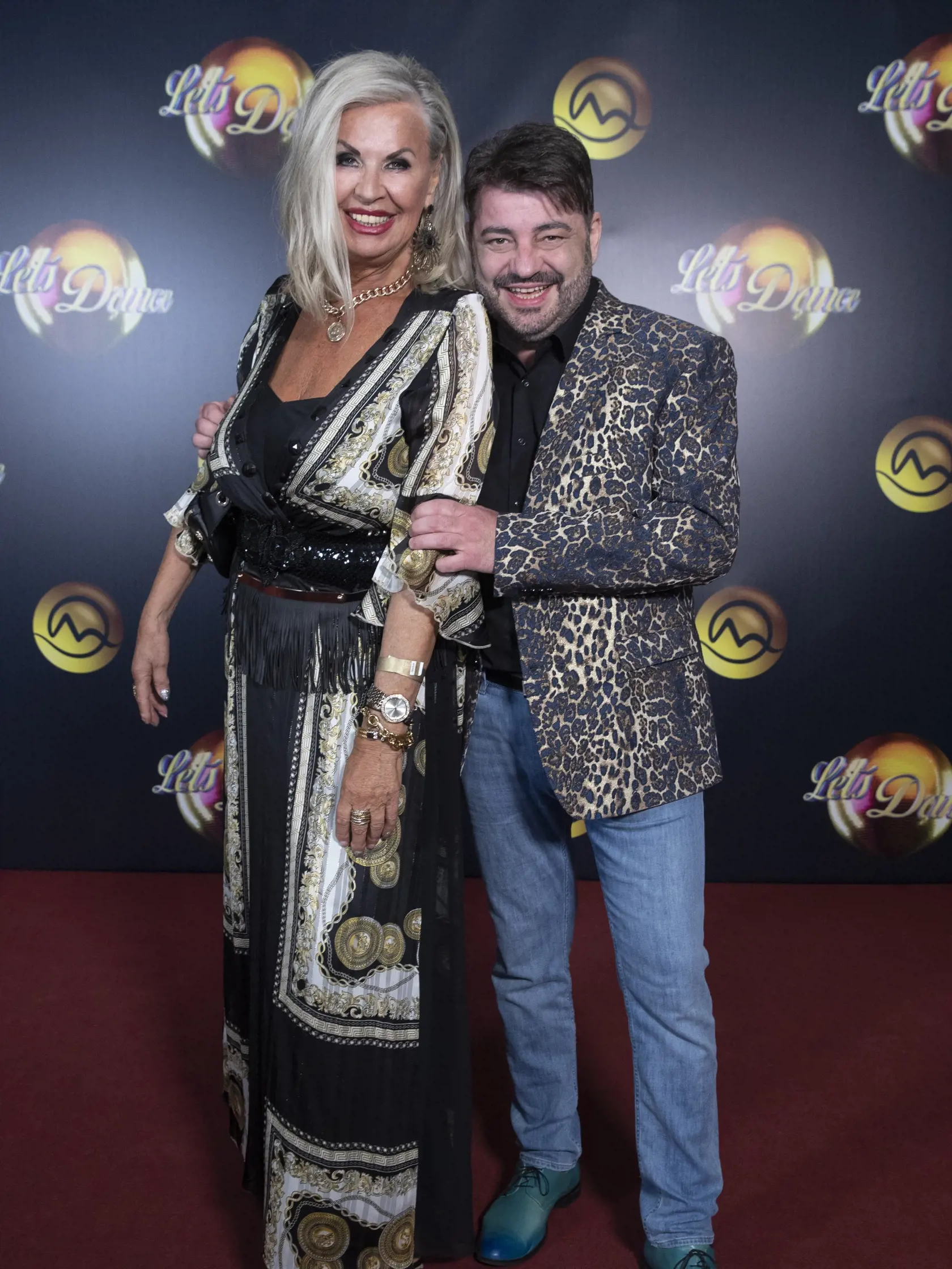 Finale tanečnej televíznej šou Let’s Dance v bratislavskej Inchebe. Na snímke je Eva Máziková a Noro Meszároš.