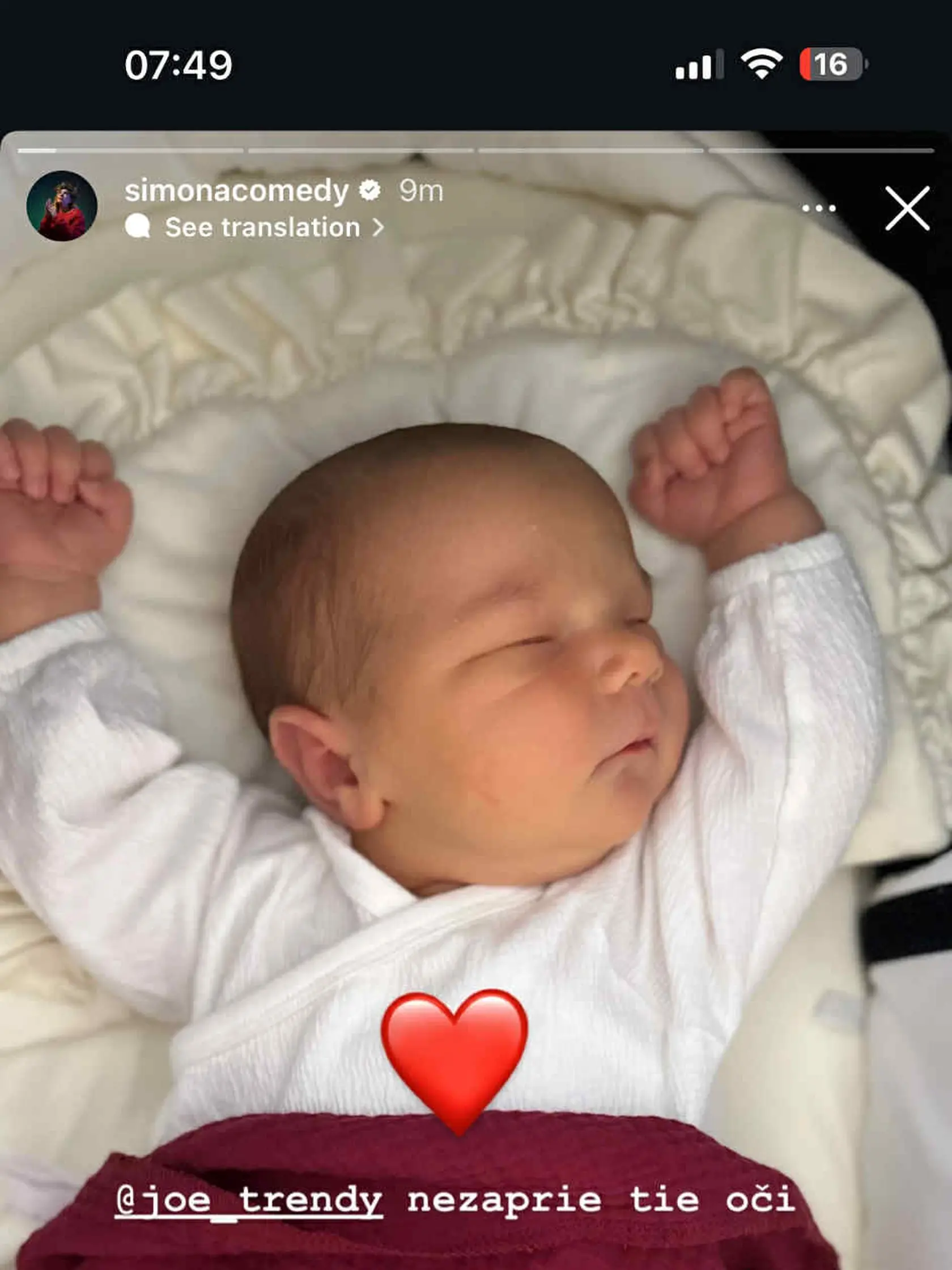 Simona First ukázala dcérku Amalu. 