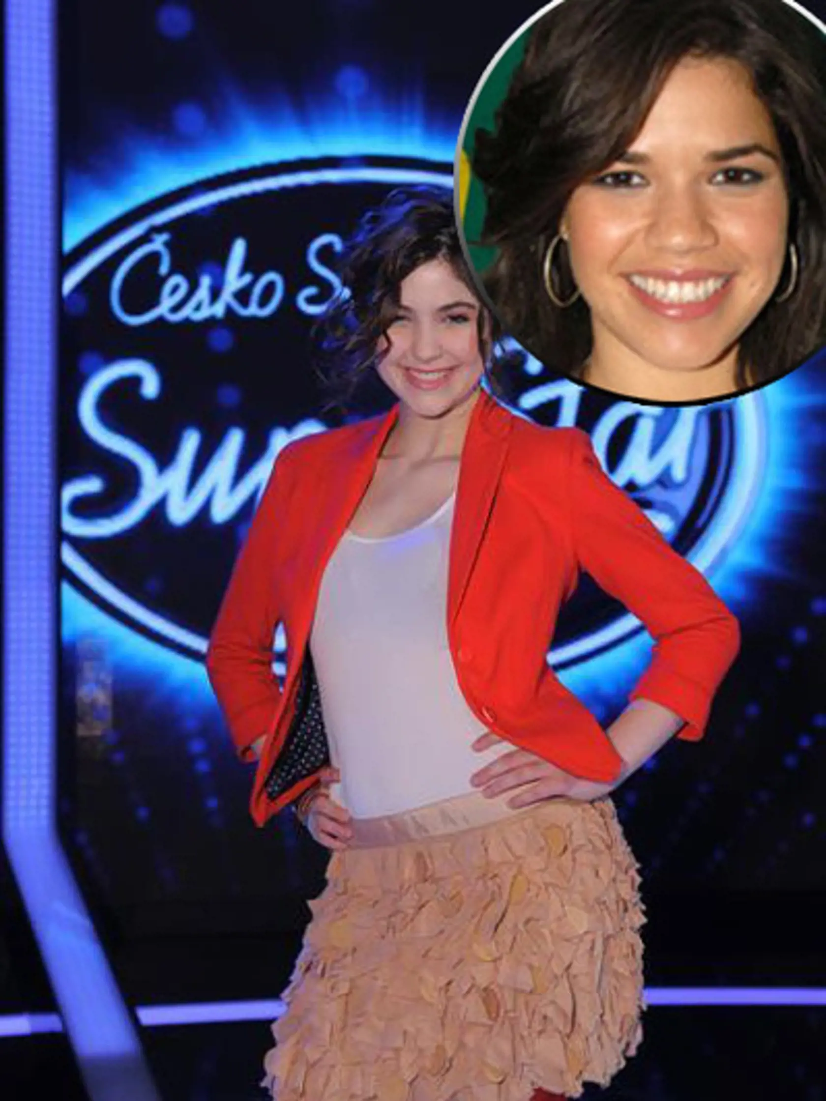 Celeste Buckingham
Rizvana. V krúžku: America Ferrera
