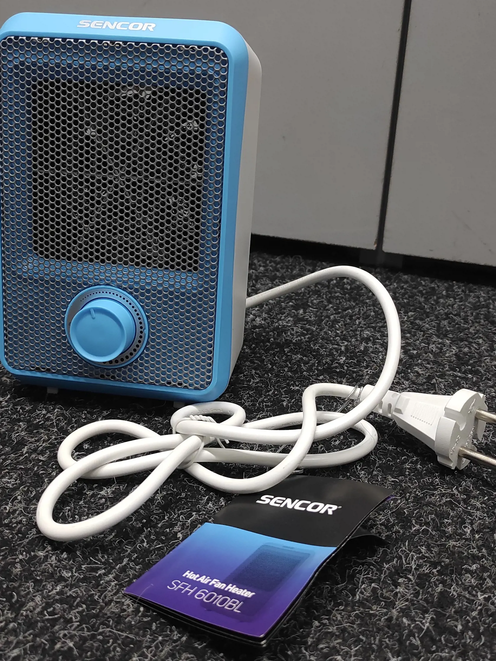 SOI upozorňuje na nebezpečný výrobok: TEPLOVZDUŠNÝ VENTILÁTOR SENCOR MODEL SFH 601BL