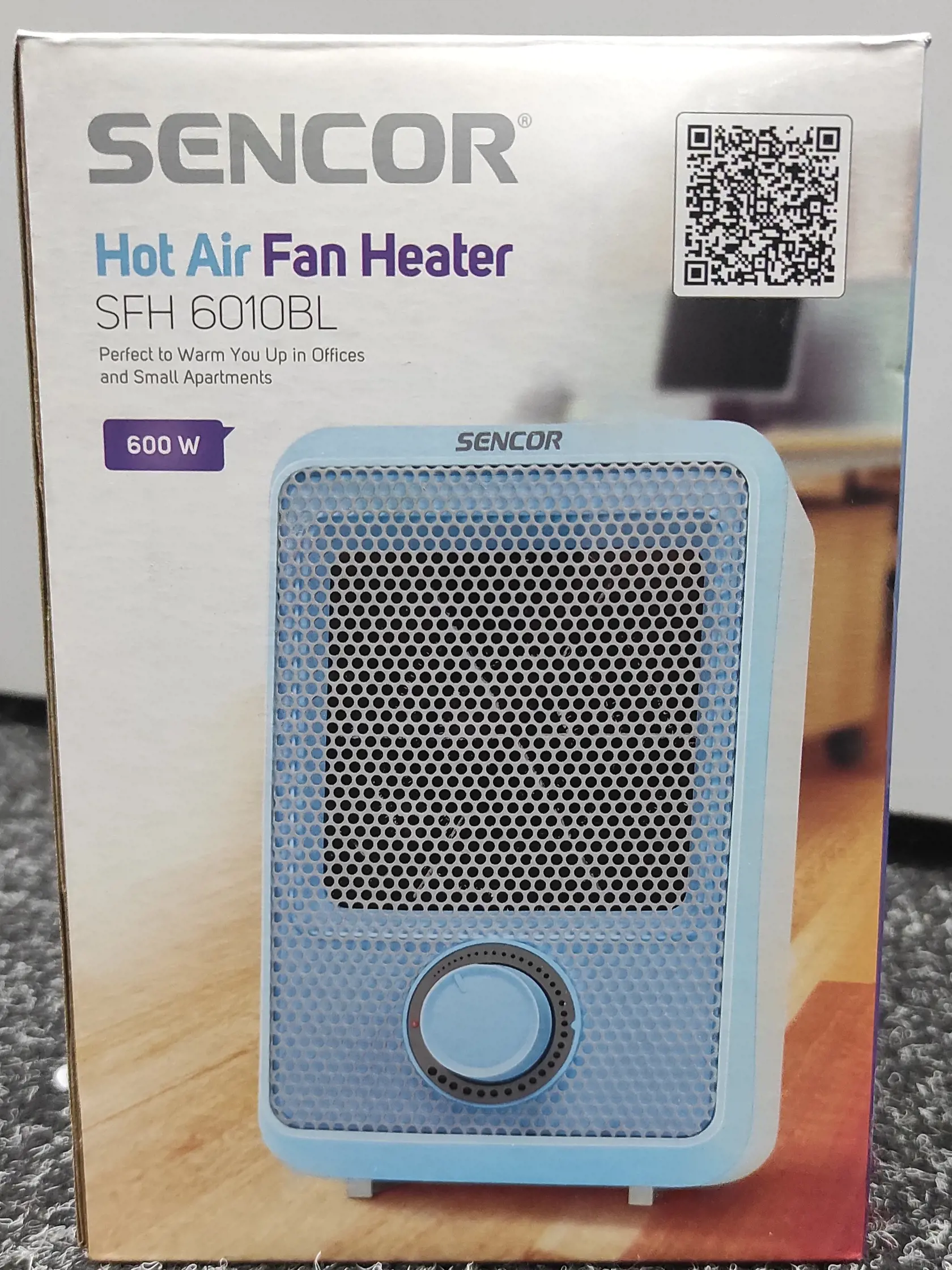 SOI upozorňuje na nebezpečný výrobok: TEPLOVZDUŠNÝ VENTILÁTOR SENCOR MODEL SFH 601BL