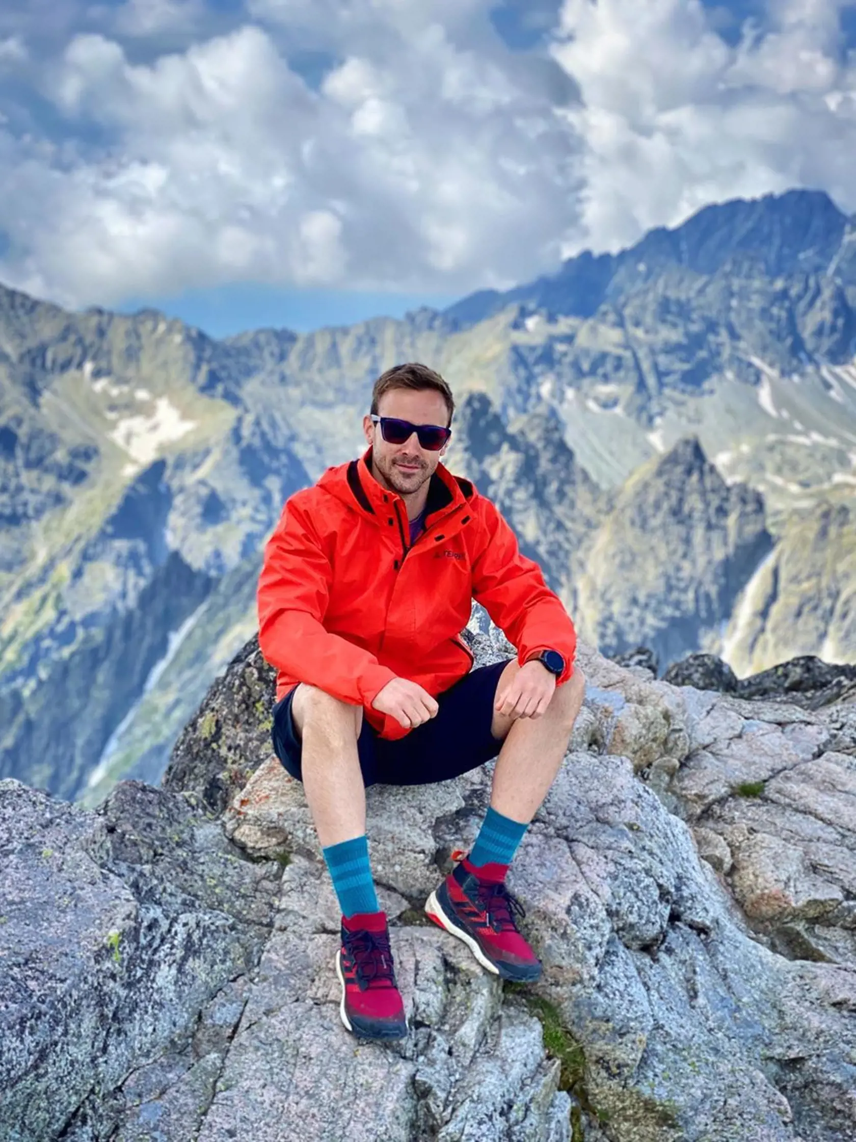 Marek Fašiang na Lomnickom štíte