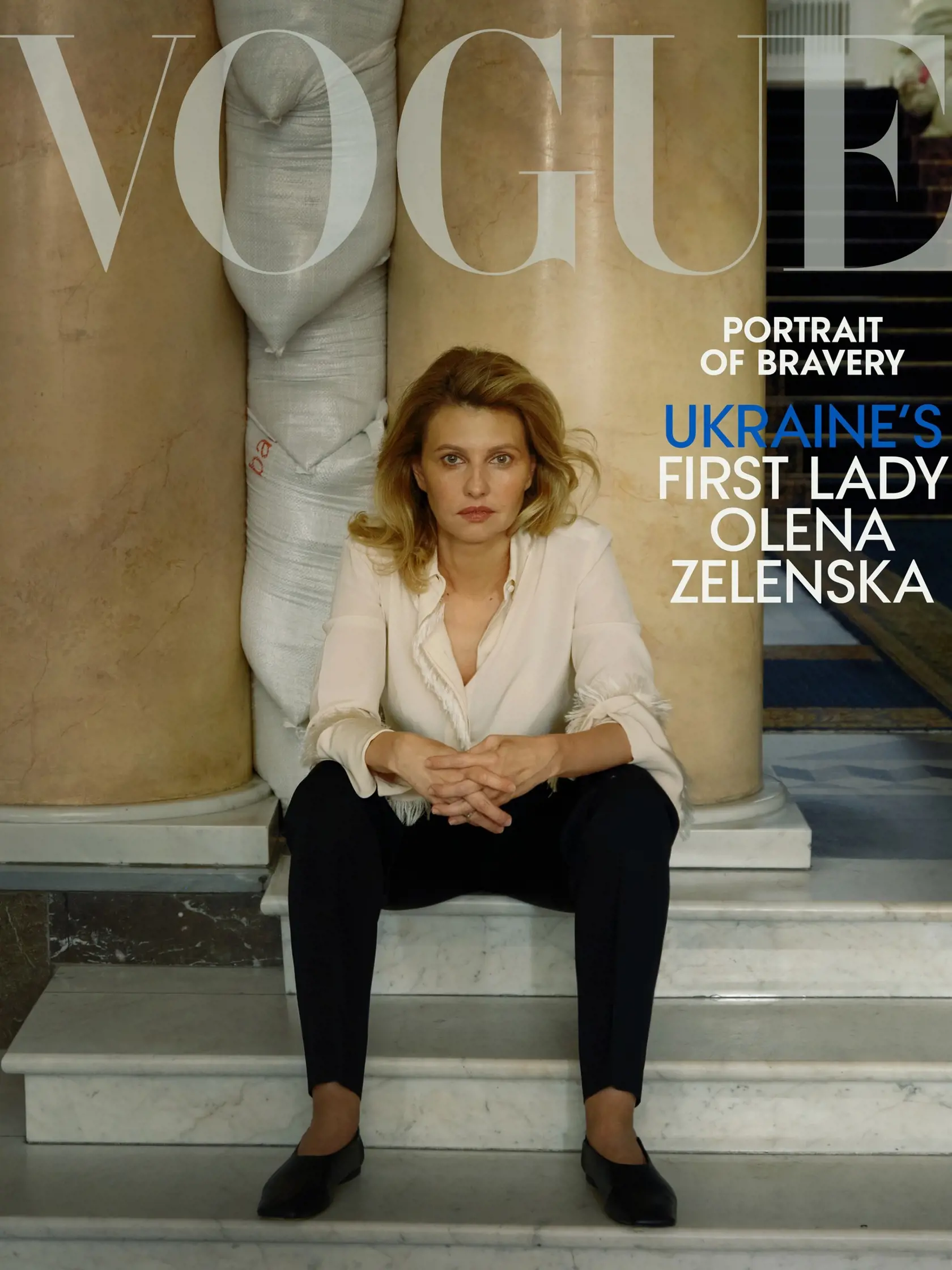 Olena Zelenská na titulke prestížneho módneho magazínu Vogue.