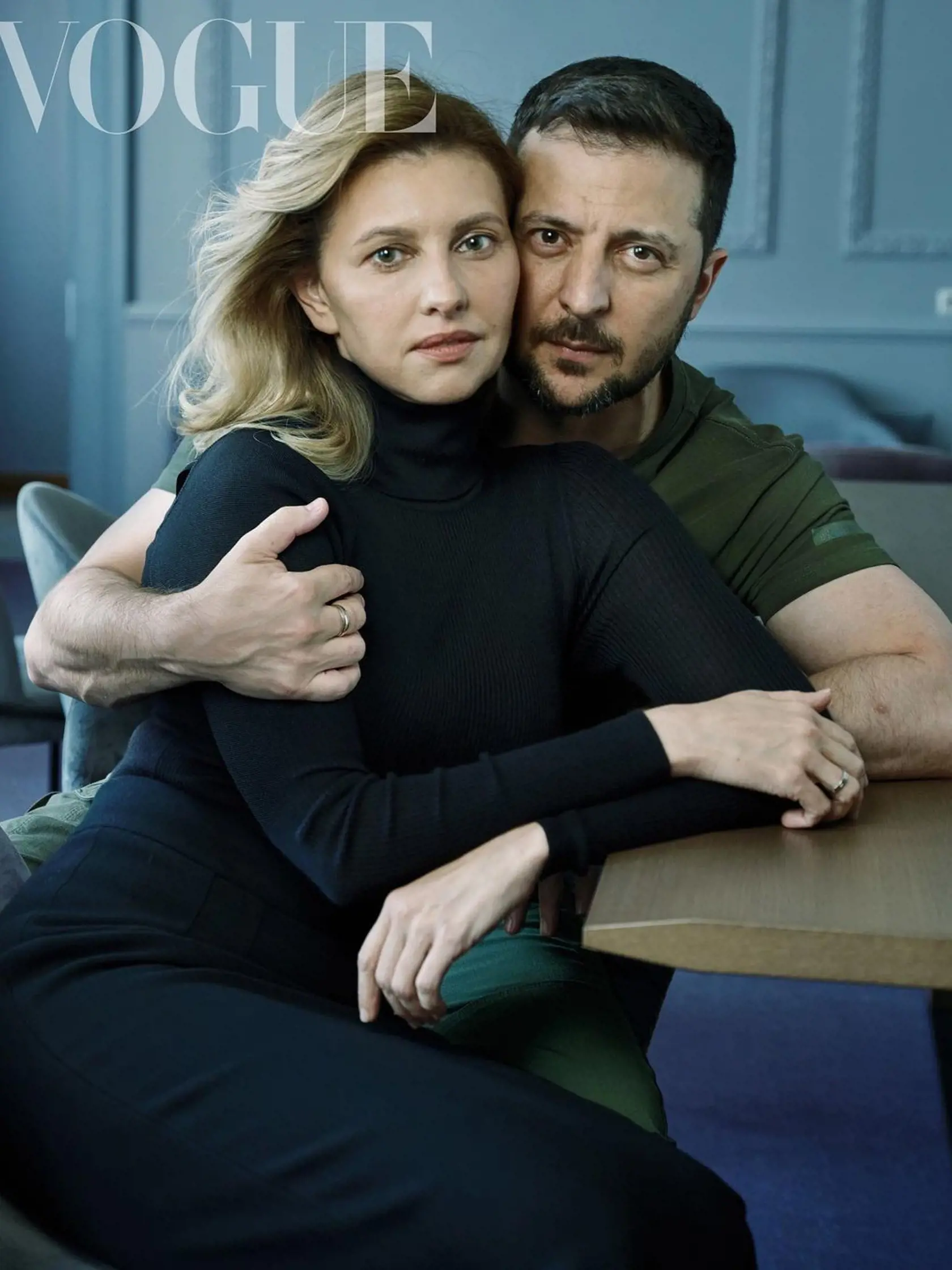 Olena Zelenská na nových záberoch pre magazín Vogue.
