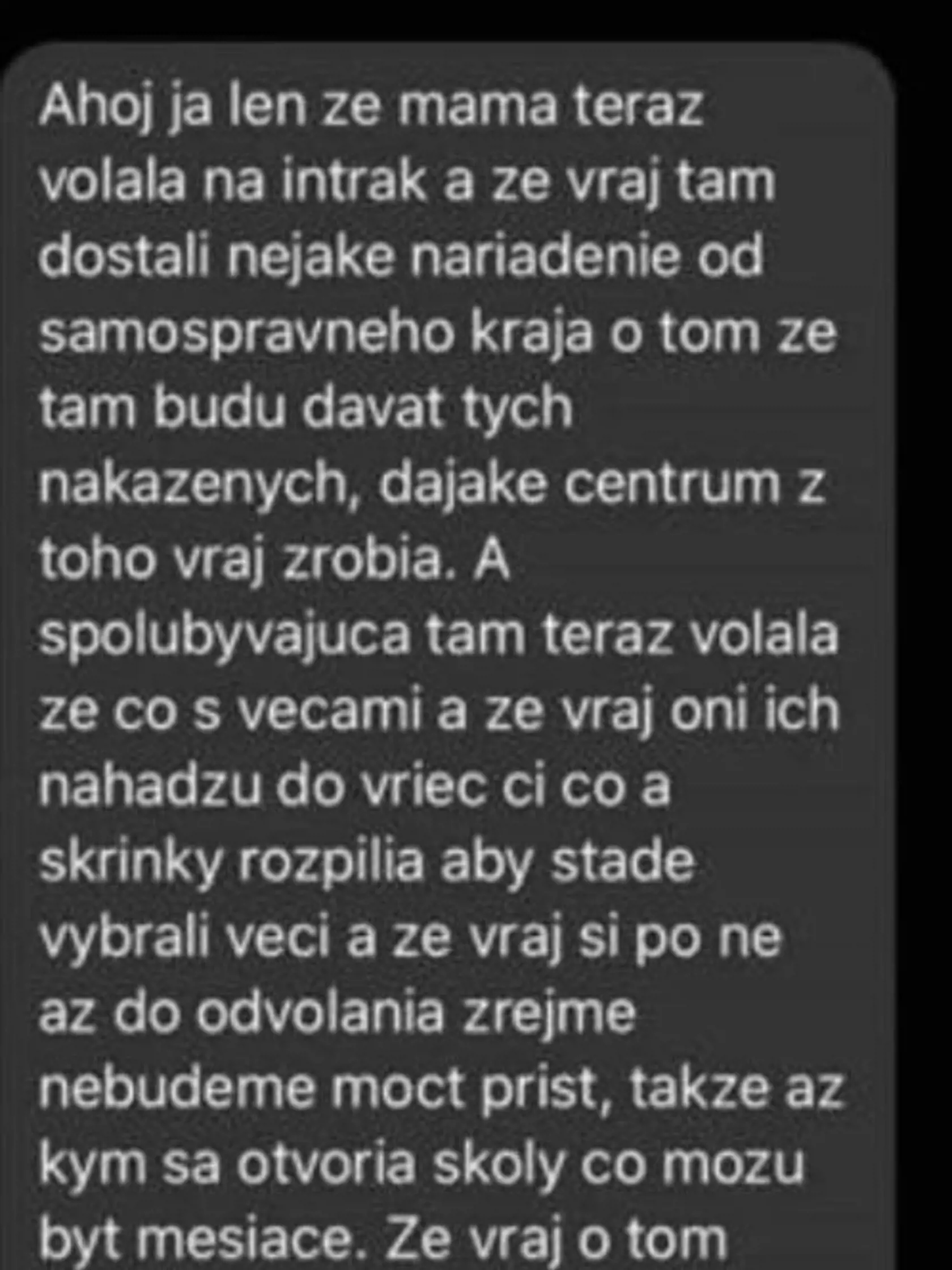 Reakcie ľudí na sociálnej sieti.